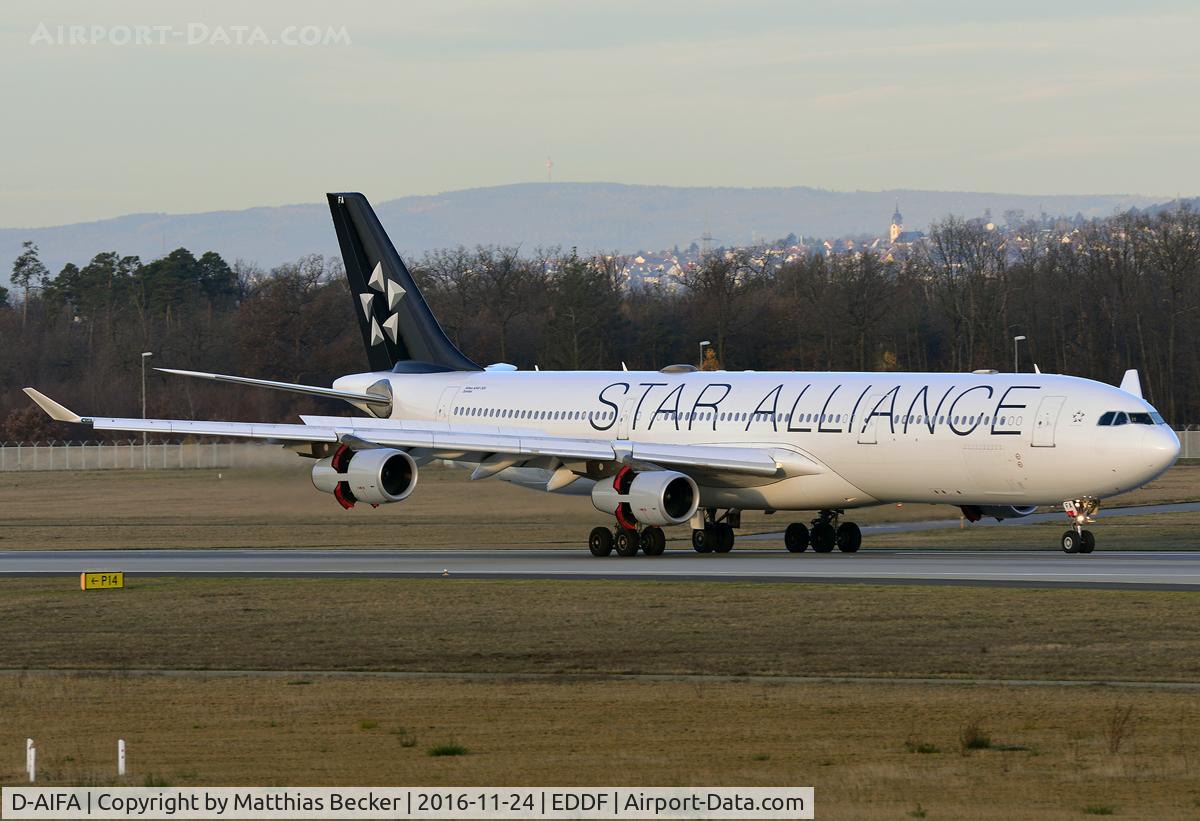 D-AIFA, 2000 Airbus A340-313X C/N 352, D-AIFA