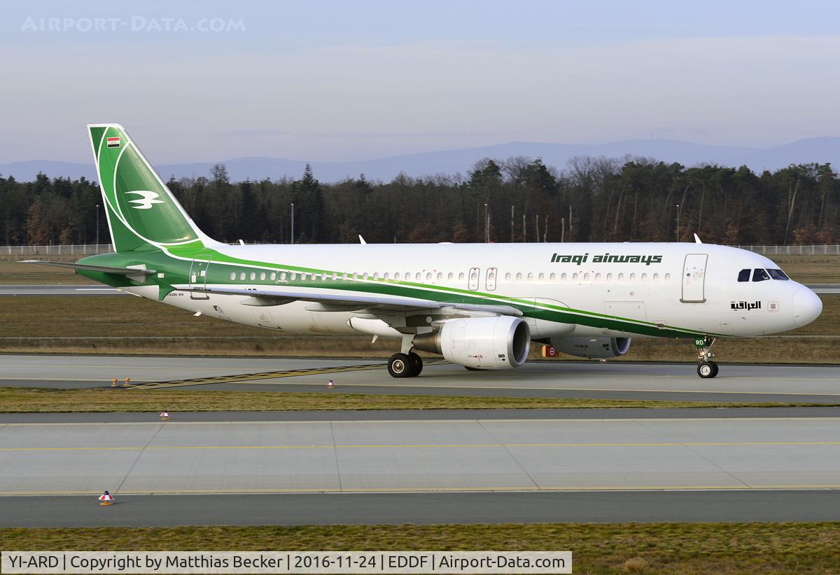 YI-ARD, 2013 Airbus A320-214 C/N 5464, YI-ARD