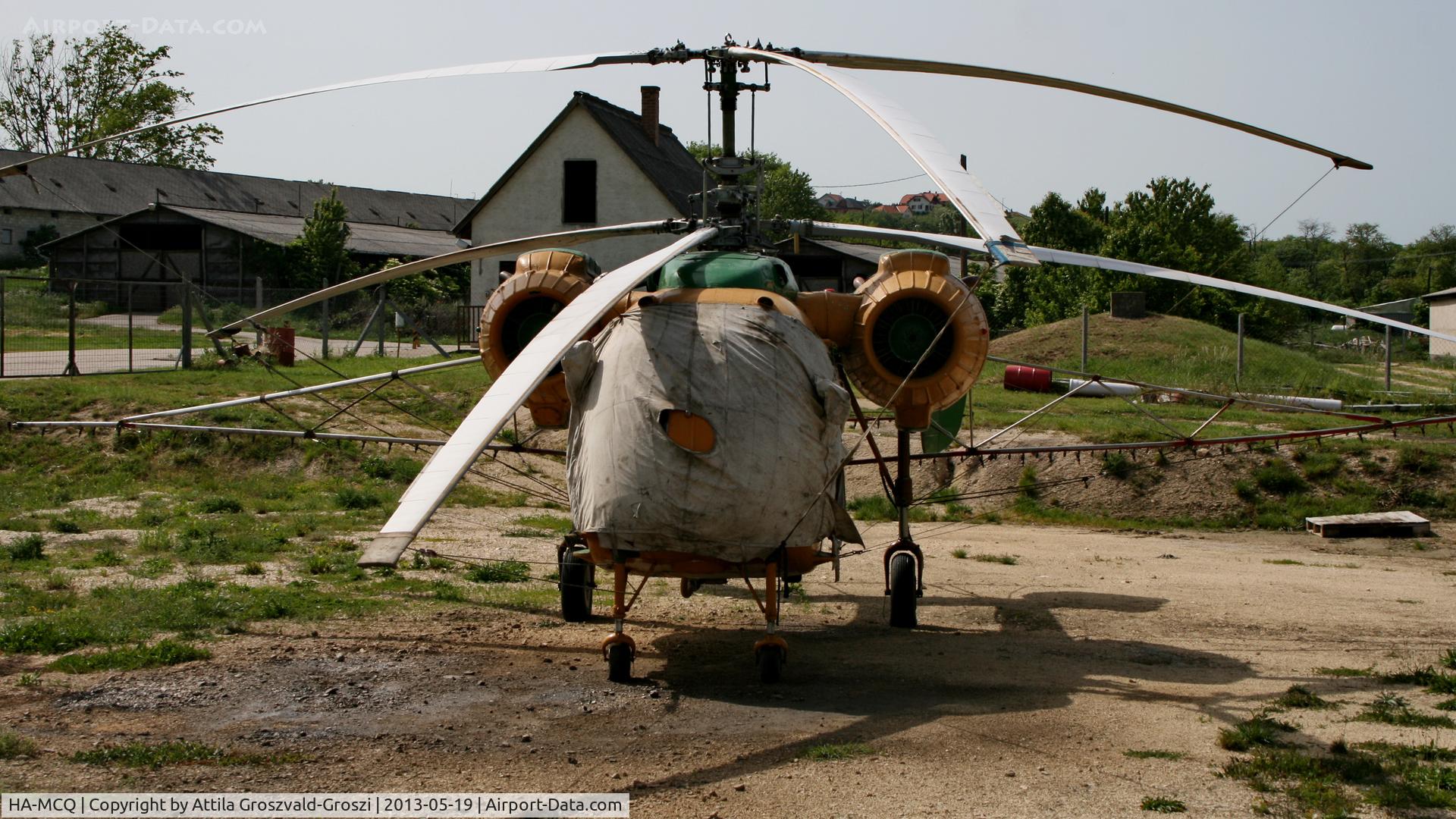 HA-MCQ, 1970 Kamov Ka-26 Hoodlum C/N 7001504, Zsámbék, agricultural place, Hungary