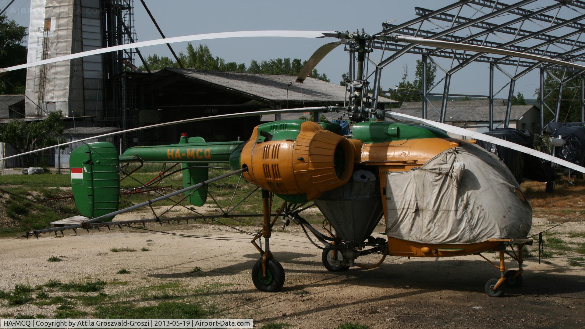 HA-MCQ, 1970 Kamov Ka-26 Hoodlum C/N 7001504, Zsámbék, agricultural place, Hungary
