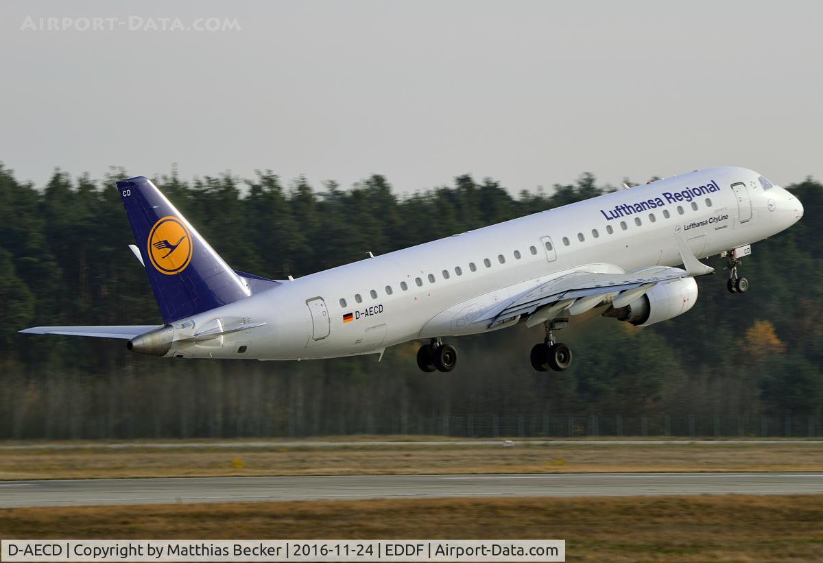 D-AECD, 2010 Embraer 190LR (ERJ-190-100LR) C/N 19000337, D-AECD