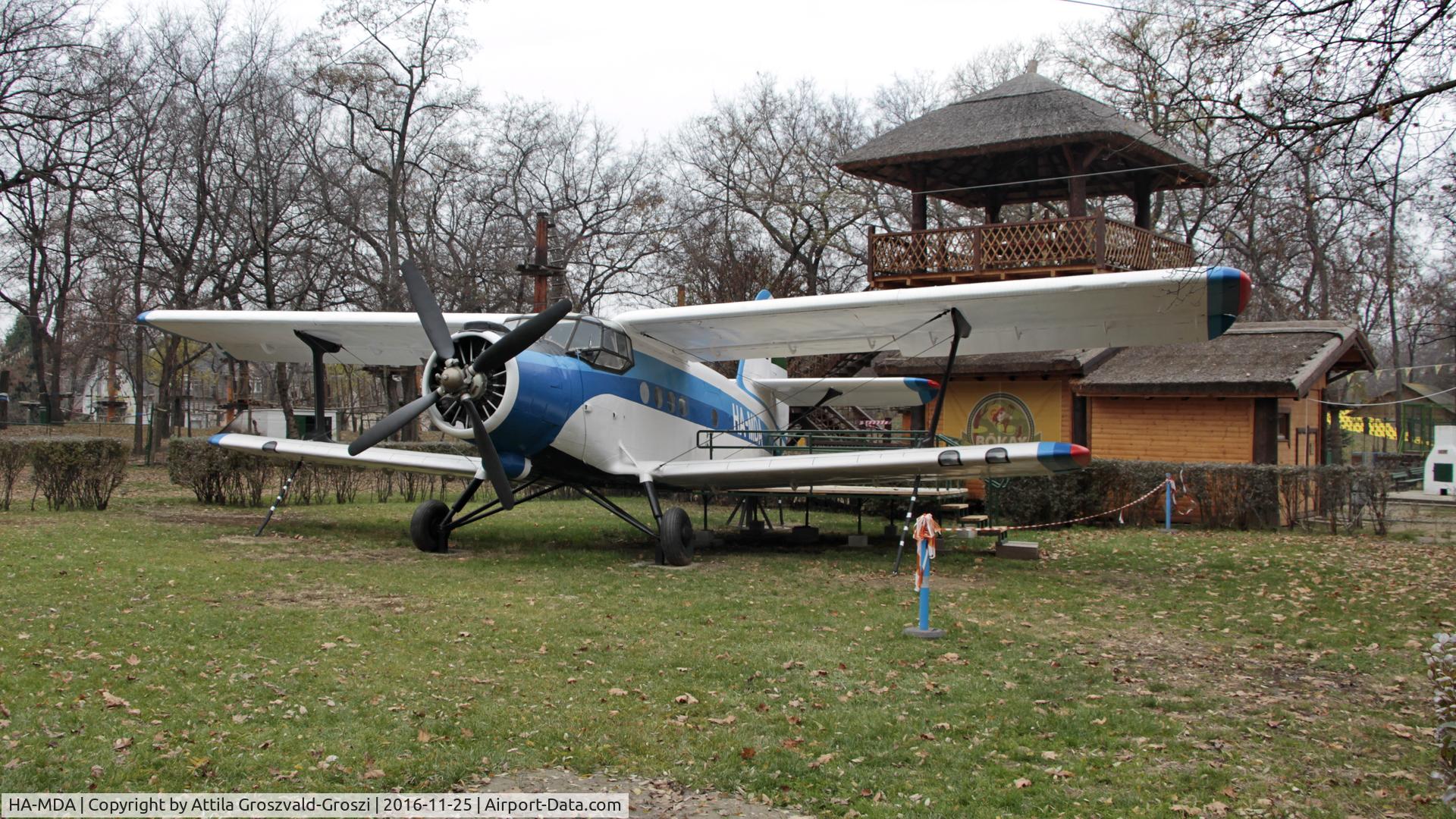 HA-MDA, 1977 PZL-Mielec An-2R C/N 1G176-23, Budapest, Bókay garden, Hungary.