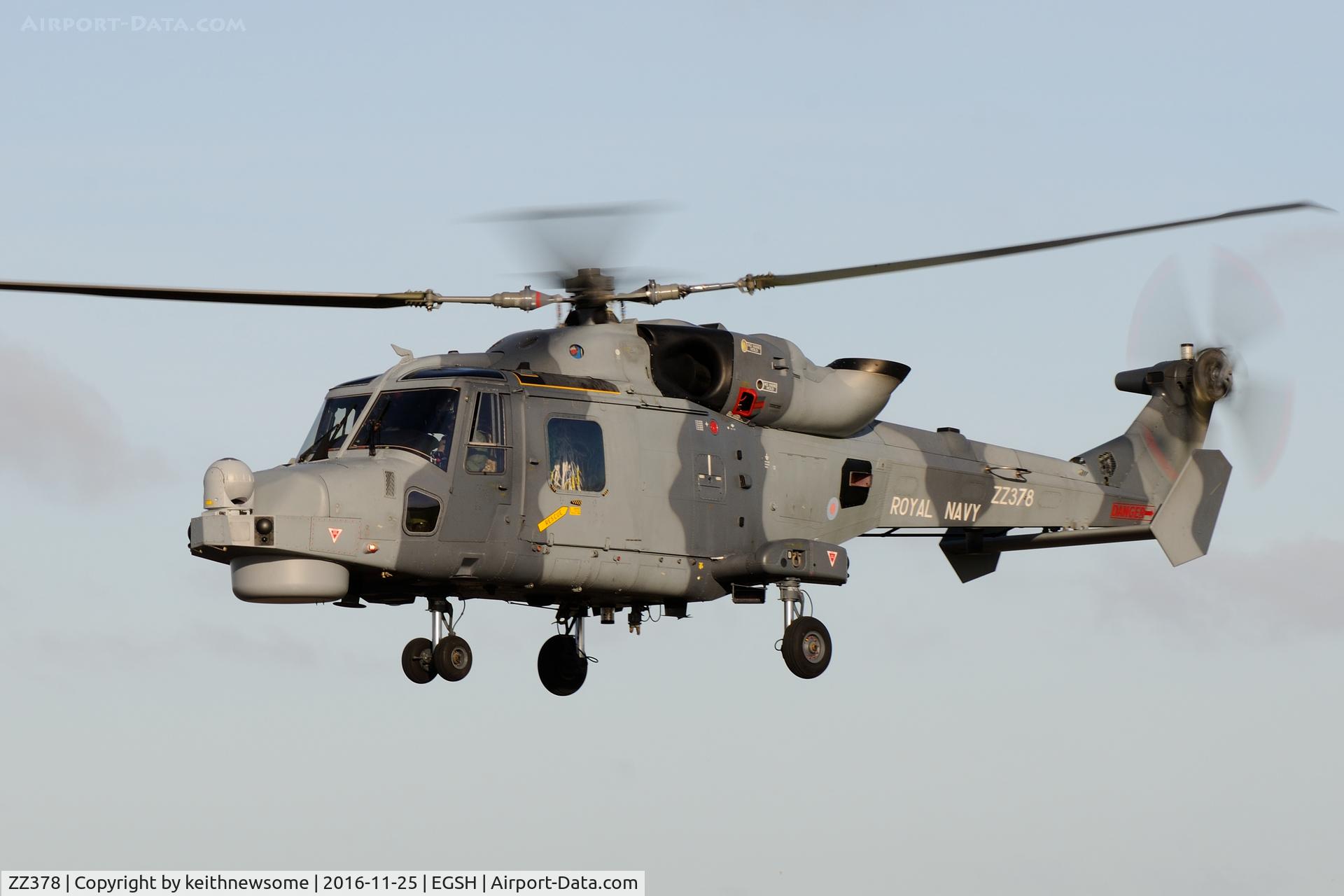 ZZ378, 2013 AgustaWestland AW-159 Wildcat HMA.2 C/N 497, Very Nice Visitor.