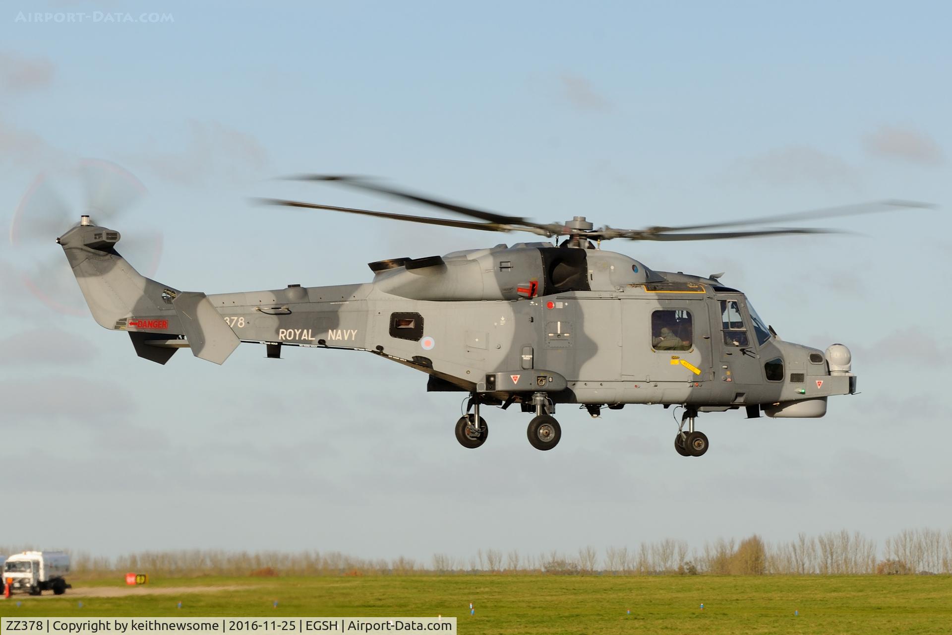 ZZ378, 2013 AgustaWestland AW-159 Wildcat HMA.2 C/N 497, Very Nice Visitor.