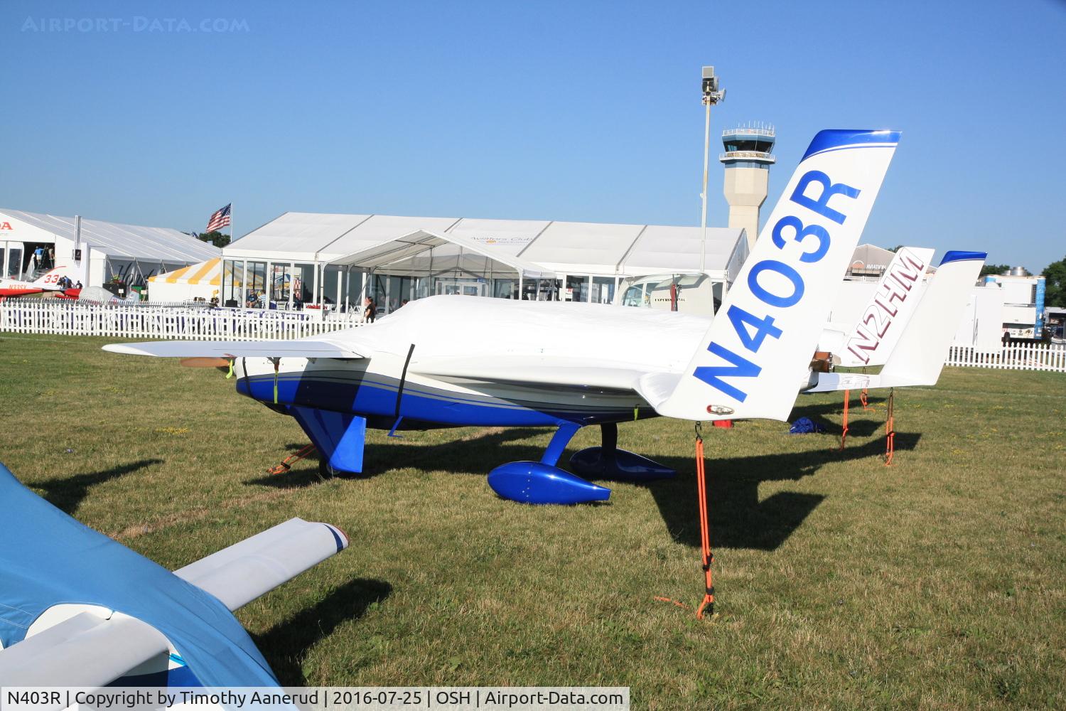 N403R, Rutan Defiant C/N 093, 2009 Rutan Defiant, c/n: 093