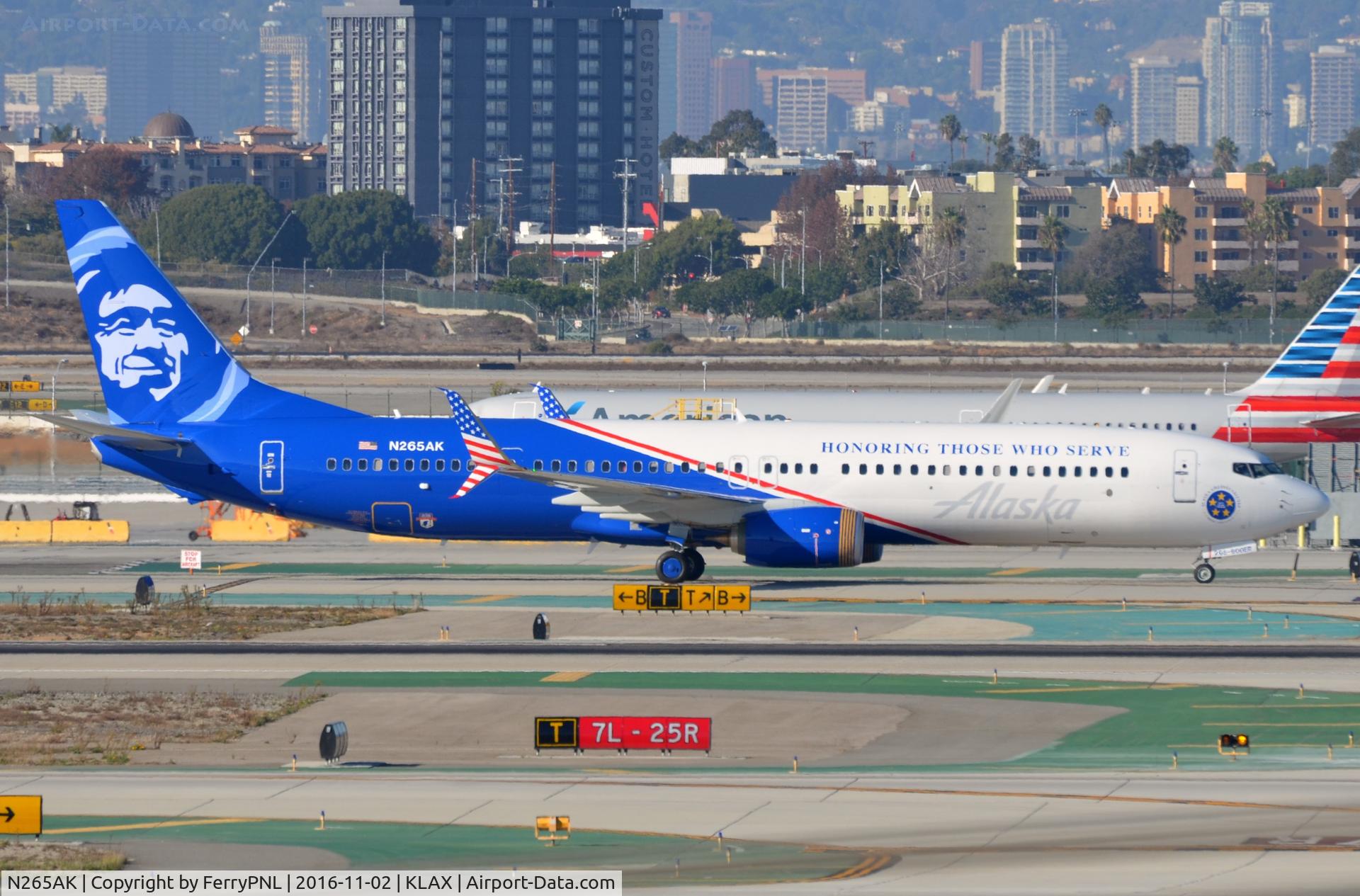 N265AK, 2016 Boeing 737-990/ER C/N 62682, Alaska B739 in special c/s