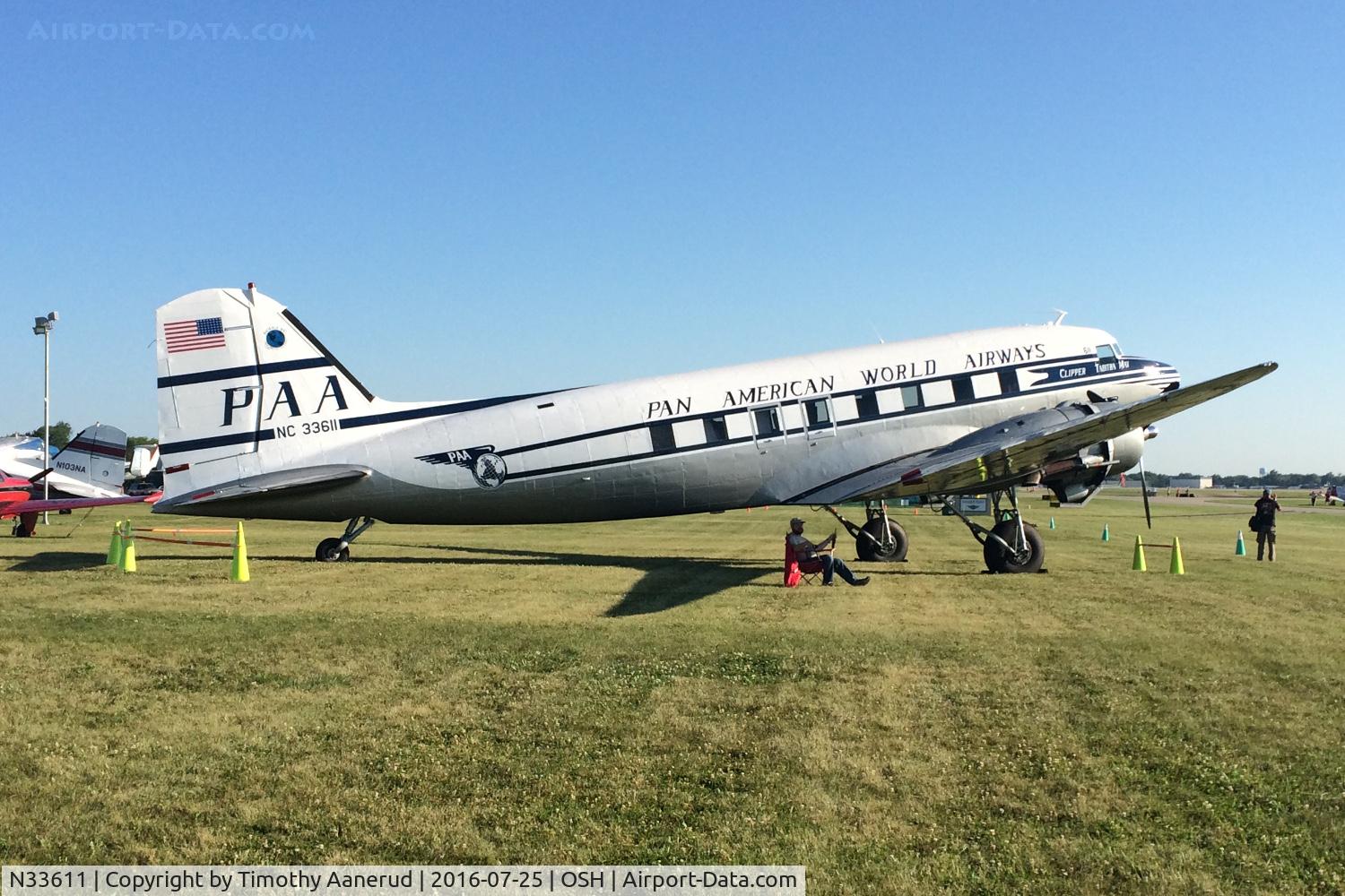 N33611, 1945 Douglas DC-3C (C-47B-50-DK) C/N 34378, 1945 Douglas DC-3C, c/n: 34378