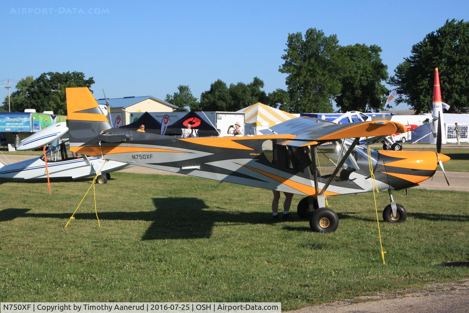 N750XF, 2014 Zenith STOL CH-750 C/N 75-10095, 2014 Zenith STOL CH-750, c/n: 75-10095