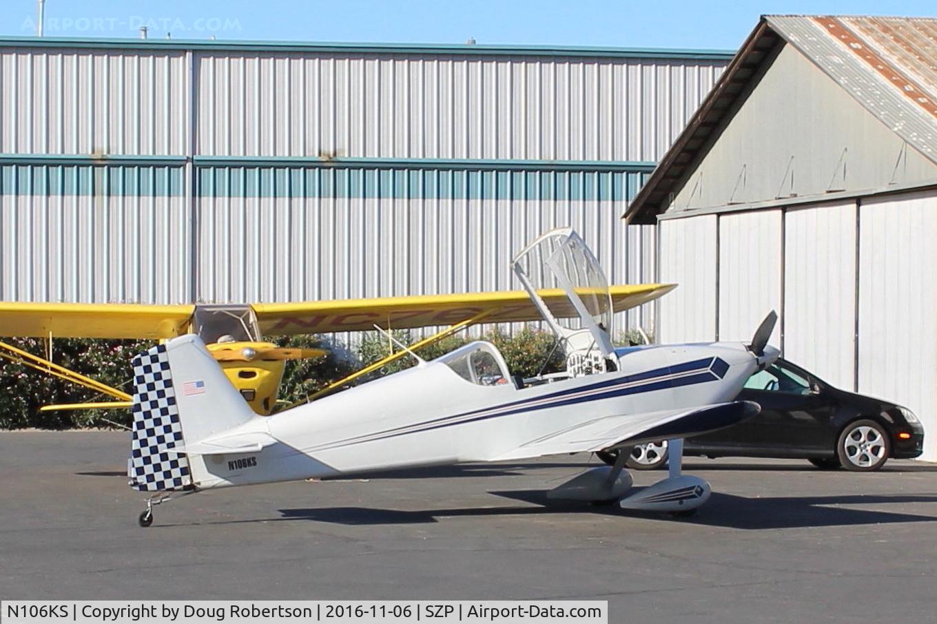 N106KS, 1991 Vans RV-6 C/N 21033, 1991 Stark VAN's RV-6, Lycoming O-320 160 Hp