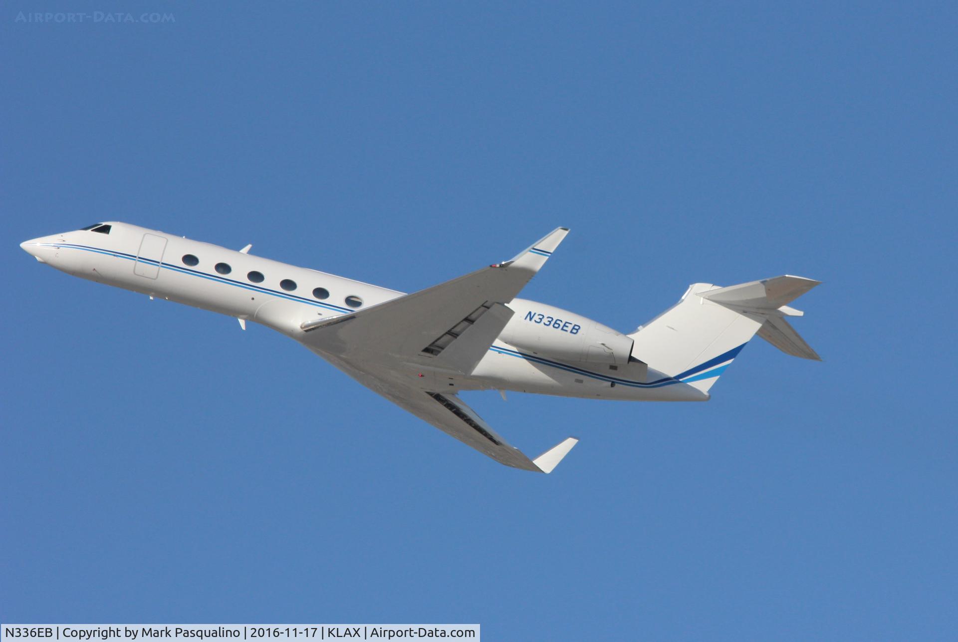 N336EB, Gulfstream Aerospace GV-SP (G550) C/N 5525, Gulfstream 550