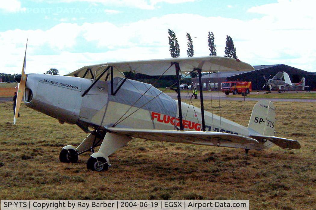 SP-YTS, Tatra T-131PA Jungmann C/N 109, Historic Aircraft Service T.131PA Jungmann [109] North Weald~G 19/06/2004