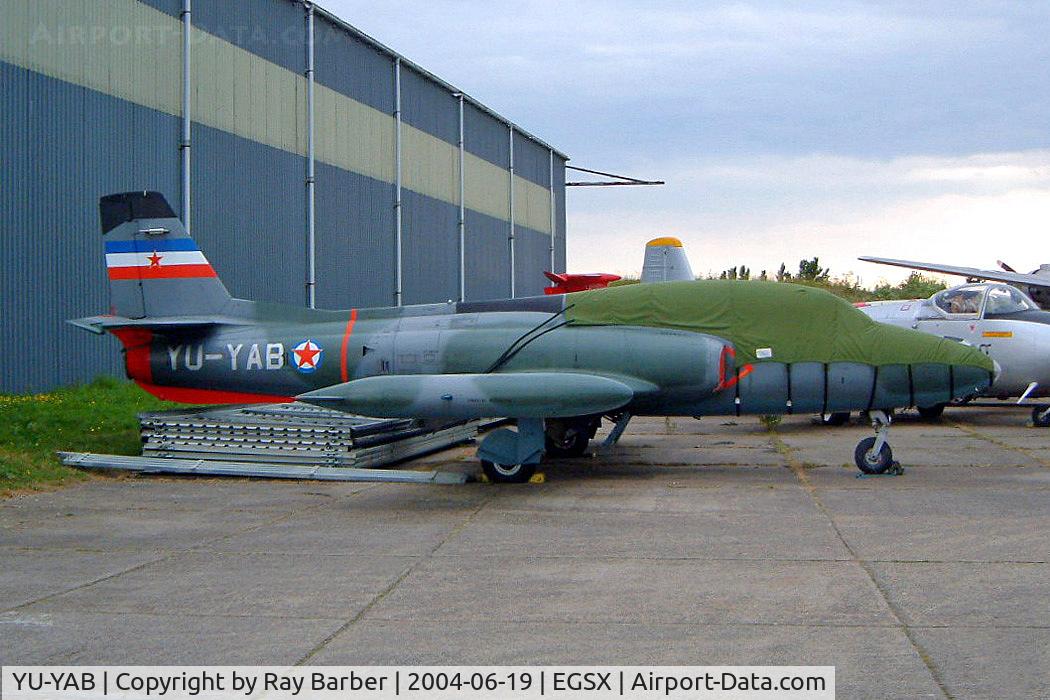 YU-YAB, 1968 Soko G-2A Galeb C/N FVS-G-23170, SOKO Galeb G-2A [170] North Weald~G 19/06/2004