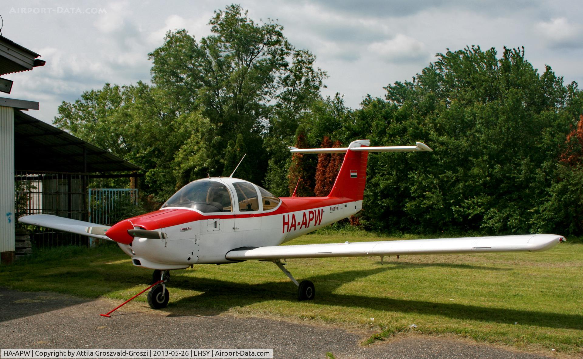 HA-APW, 1979 Piper PA-38-112 Tomahawk Tomahawk C/N 38-79A0512, Szombathely Airport, Hungary
