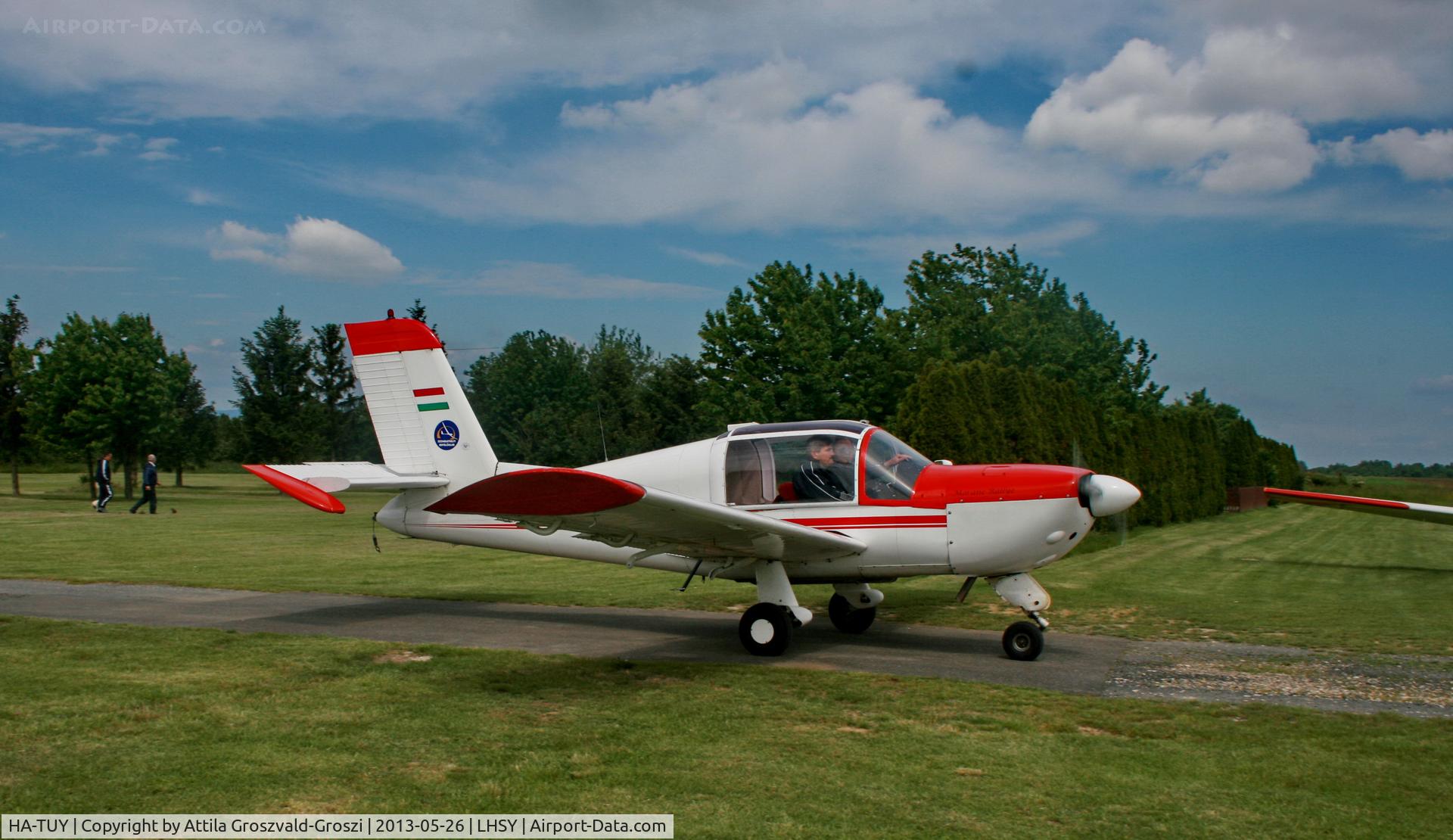 HA-TUY, 1978 Socata Rallye 180T-D Galerien C/N 2976, Szombathely Airport, Hungary