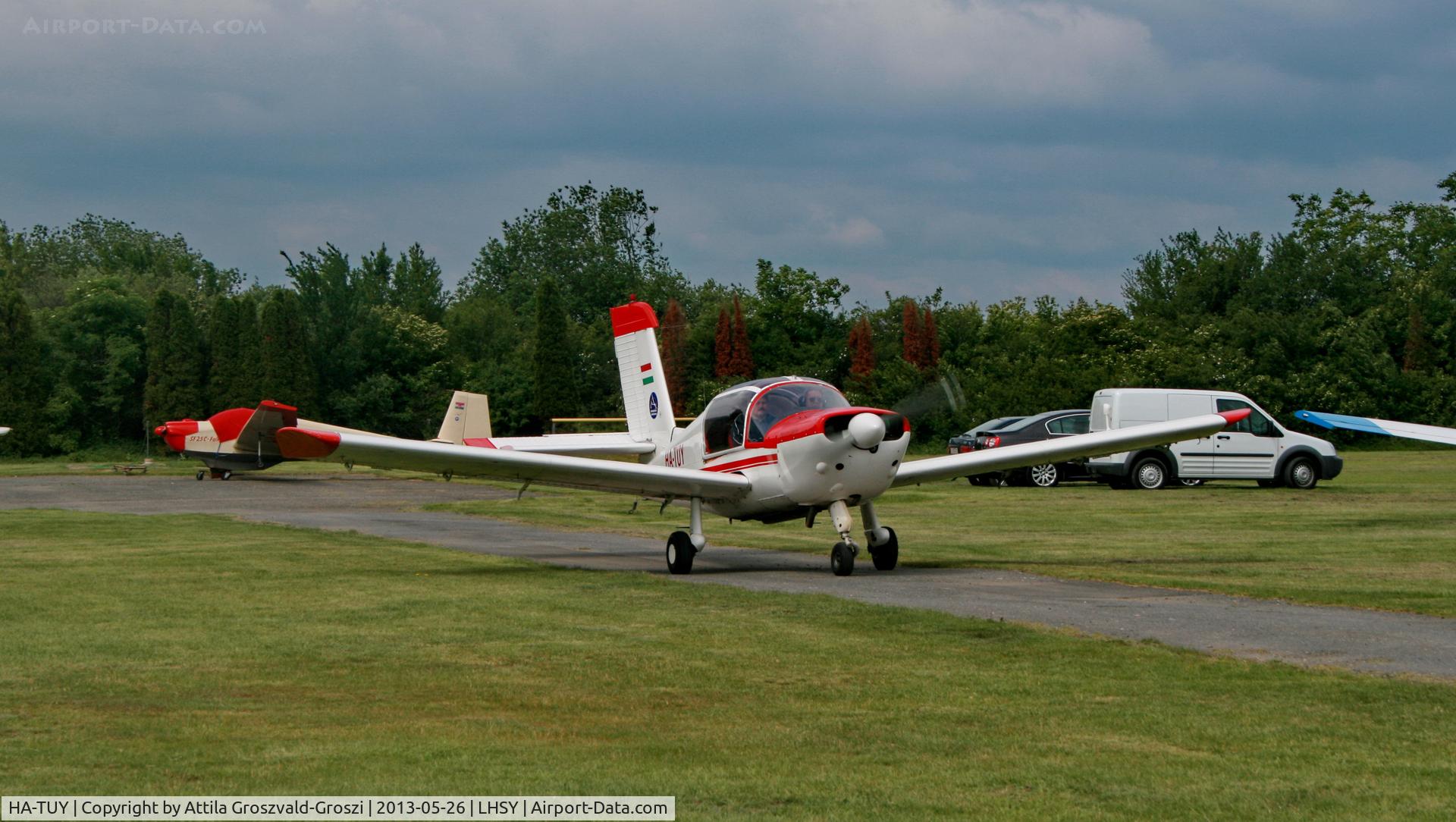 HA-TUY, 1978 Socata Rallye 180T-D Galerien C/N 2976, Szombathely Airport, Hungary