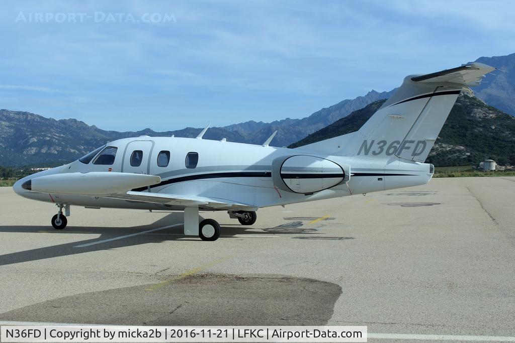 N36FD, 2008 Eclipse Aviation Corp EA500 C/N 000137, Parked
