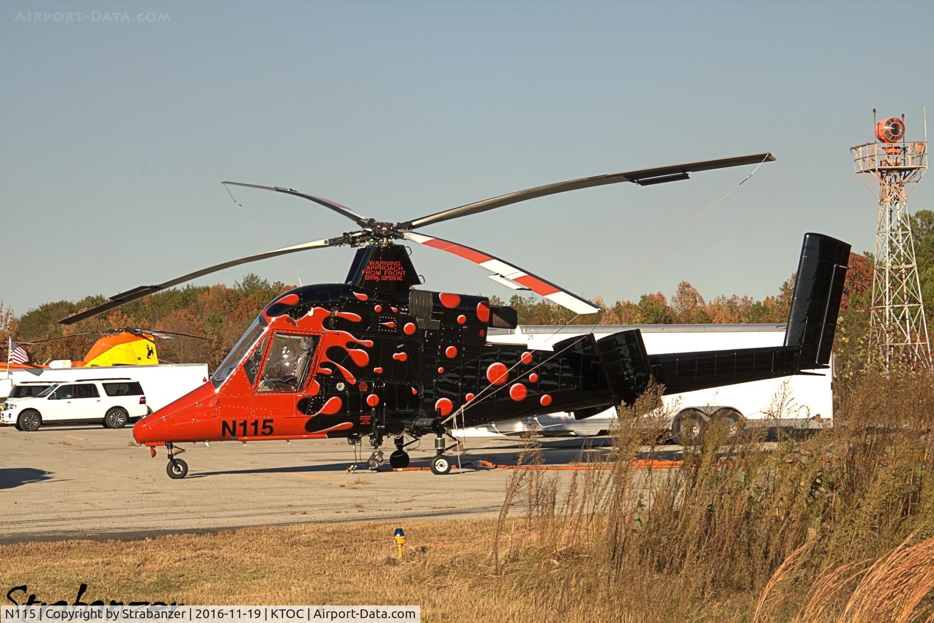 N115, 1999 Kaman K-1200 K-Max C/N A94-0027, Kaman K-MAX (K-1200) Synchropter helping with fire-fighting in North Georgia