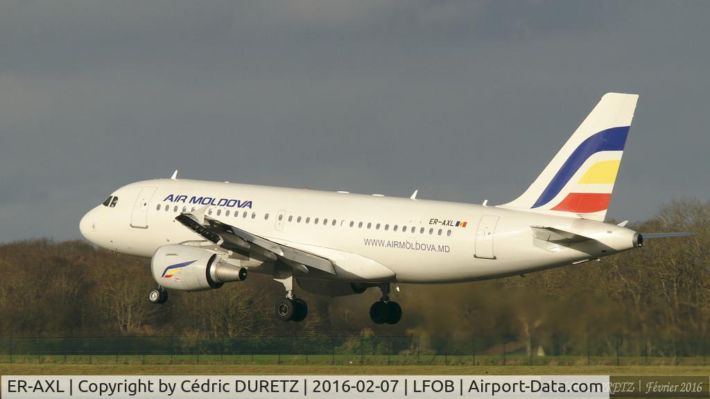 ER-AXL, 2006 Airbus A319-115 C/N 2849, Taken at Beauvais-Tillé Airport
