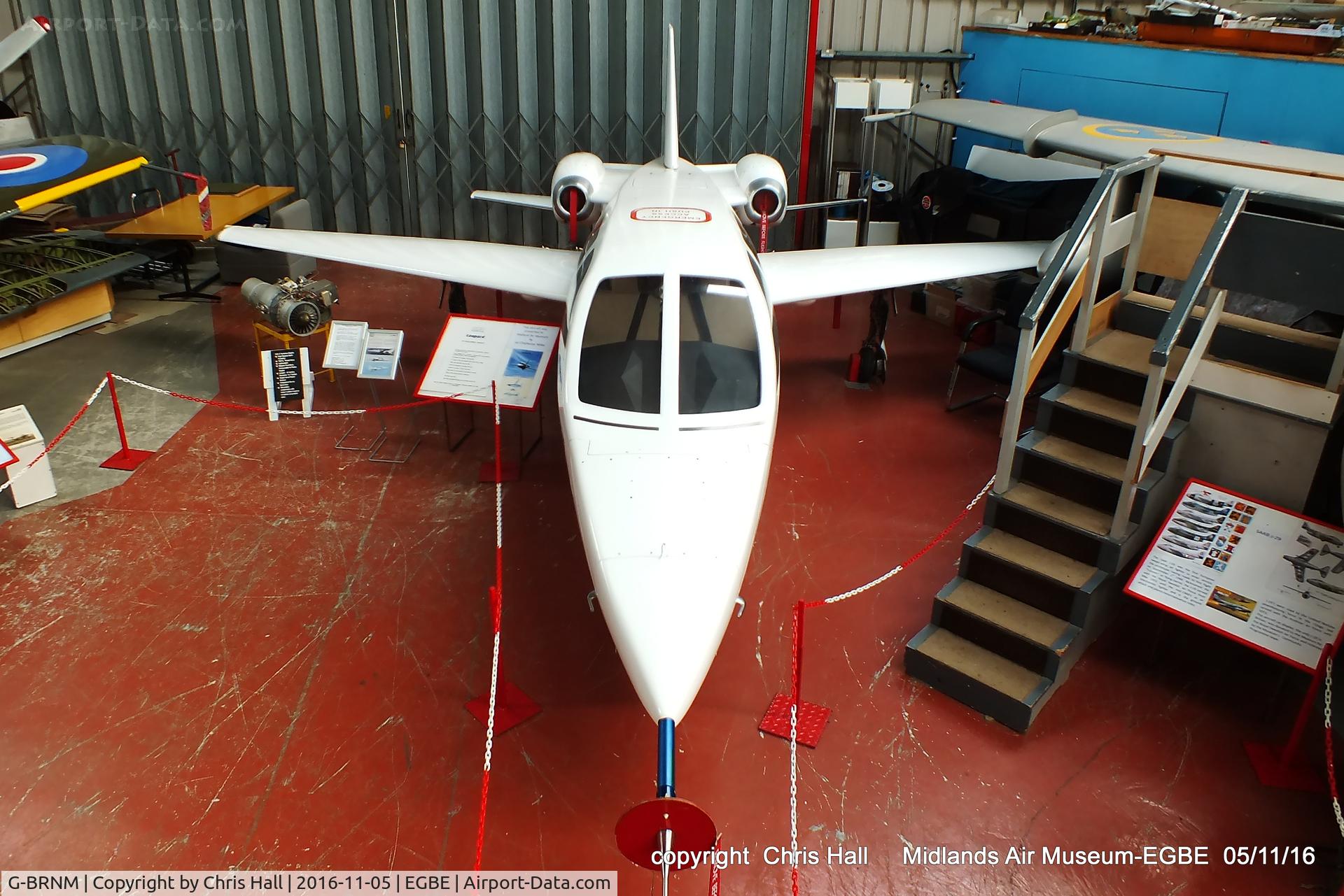 G-BRNM, 1989 Chichester-Miles Leopard C/N 002, preserved at the Midland Air Museum