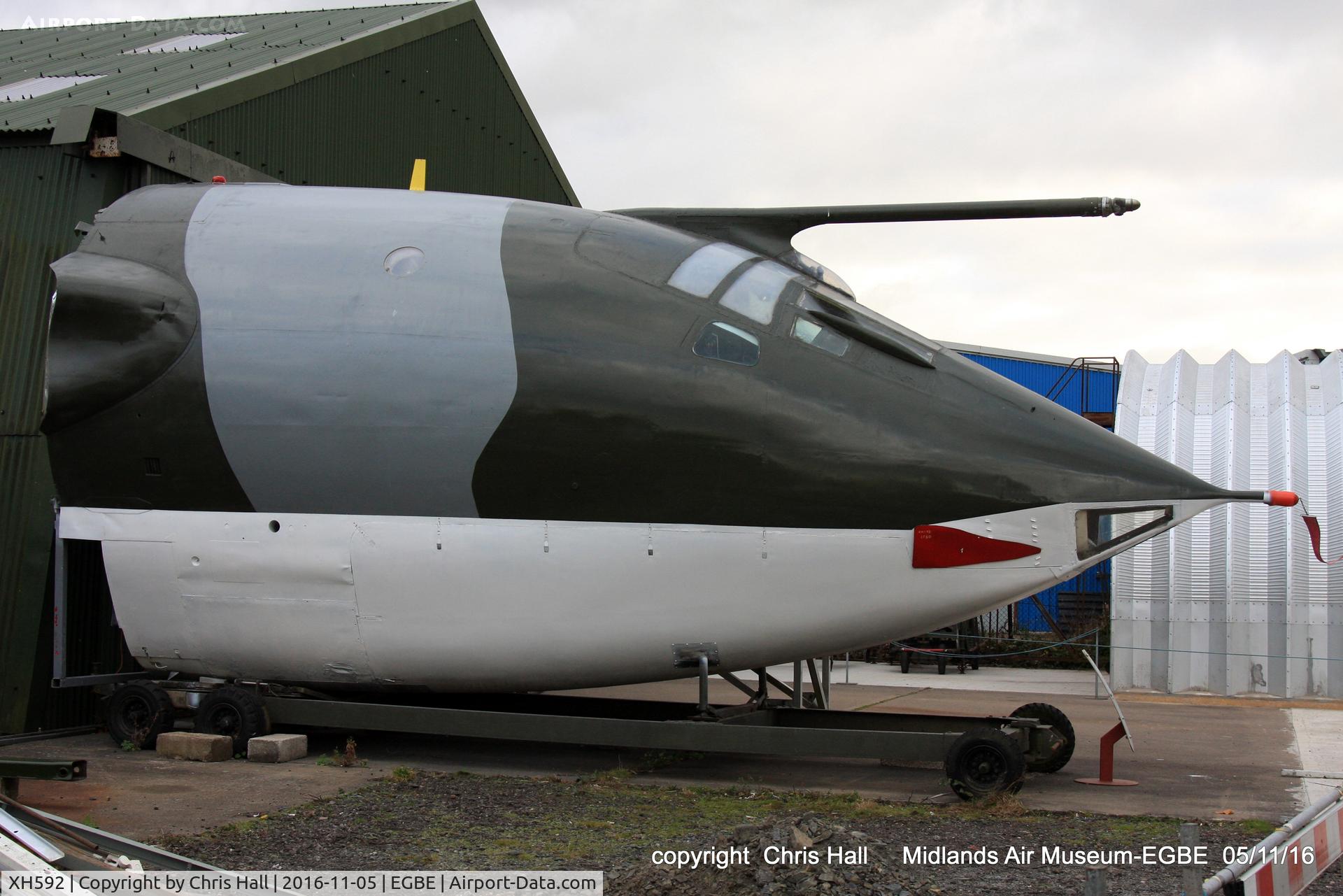 XH592, Handley Page Victor K.1A C/N HP80/33, preserved at the Midland Air Museum