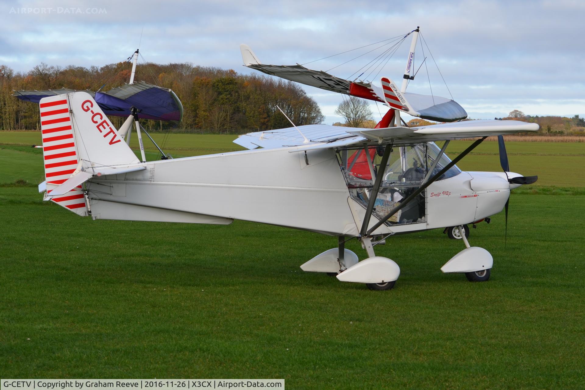 G-CETV, 2007 Best Off Skyranger Swift 912S(1) C/N BMAA/HB/532, Parked at Northrepps.