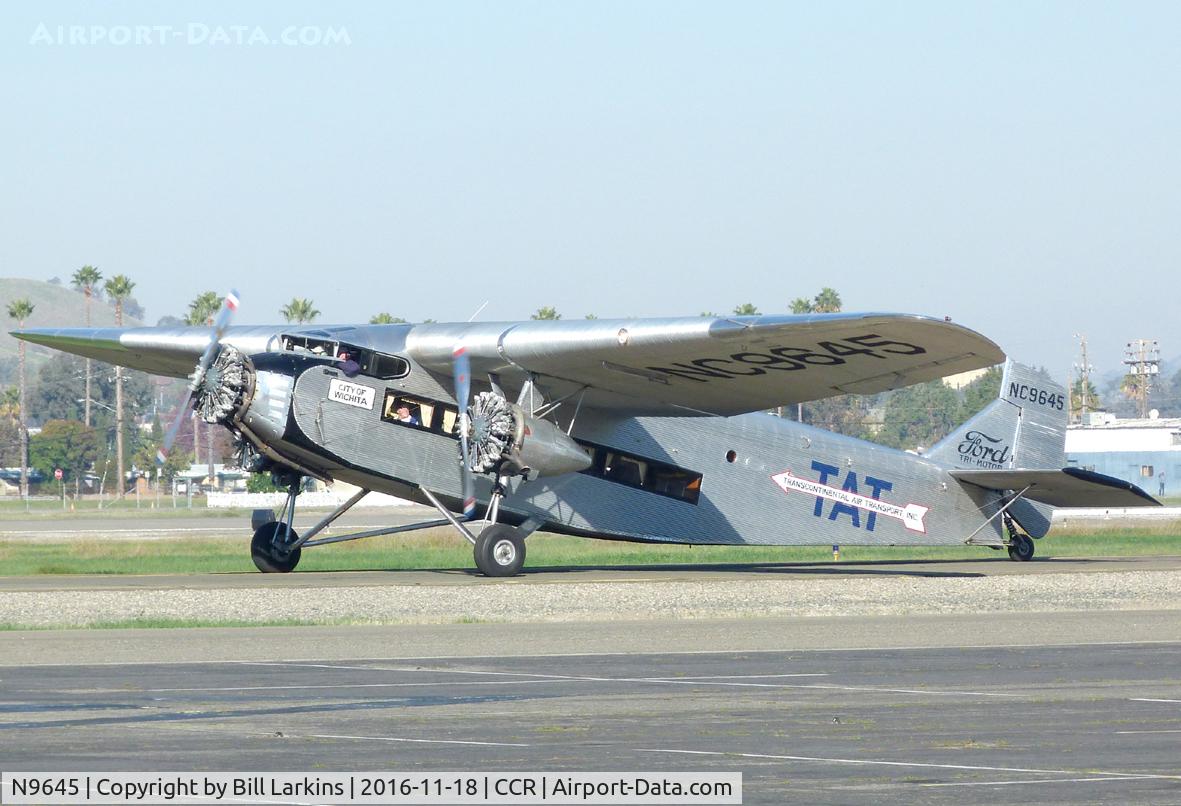 N9645, 1928 Ford 5-AT-B Tri-Motor C/N 8, EAA Ford Tour at Concord, CA