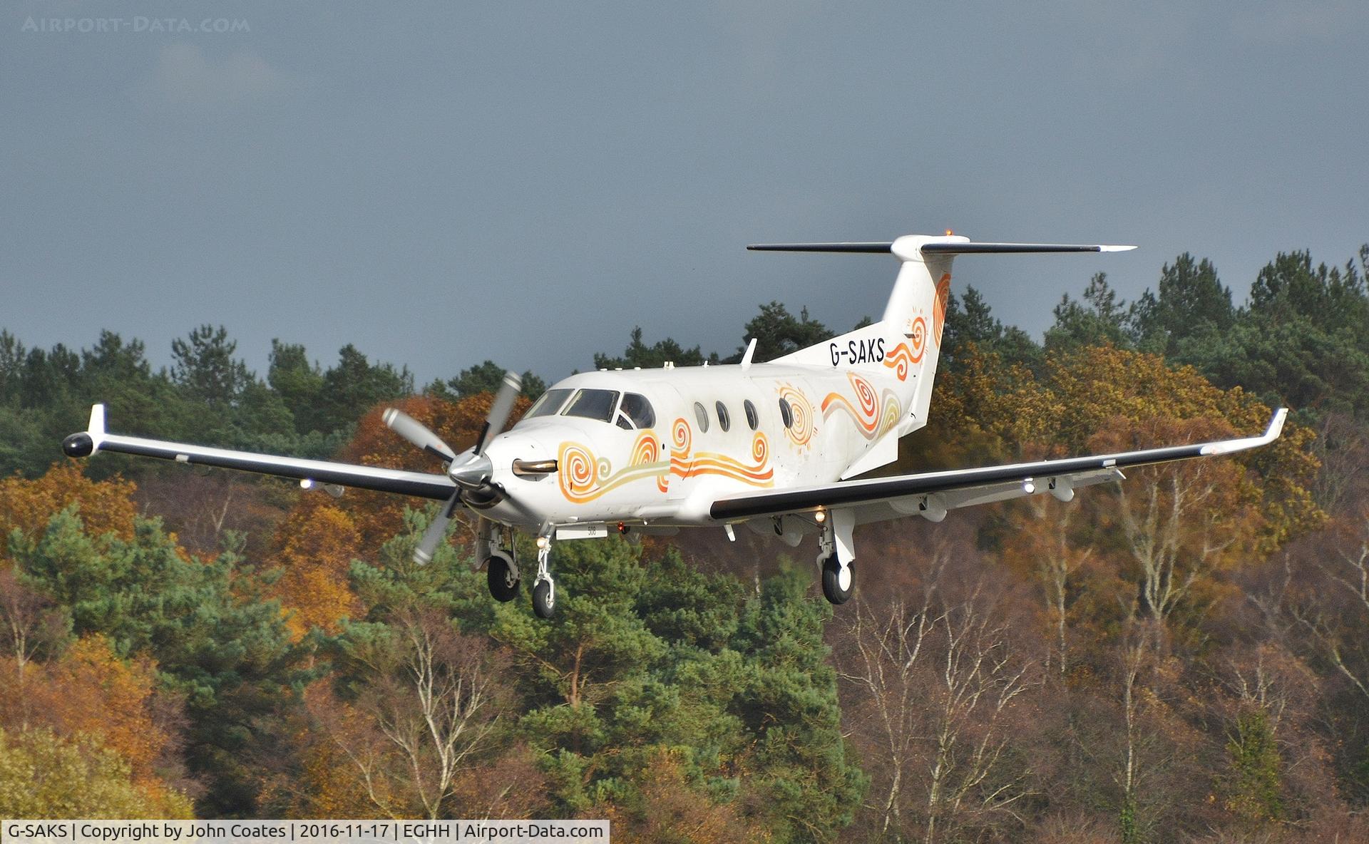 G-SAKS, 2003 Pilatus PC-12/45 C/N 508, Finals to 26