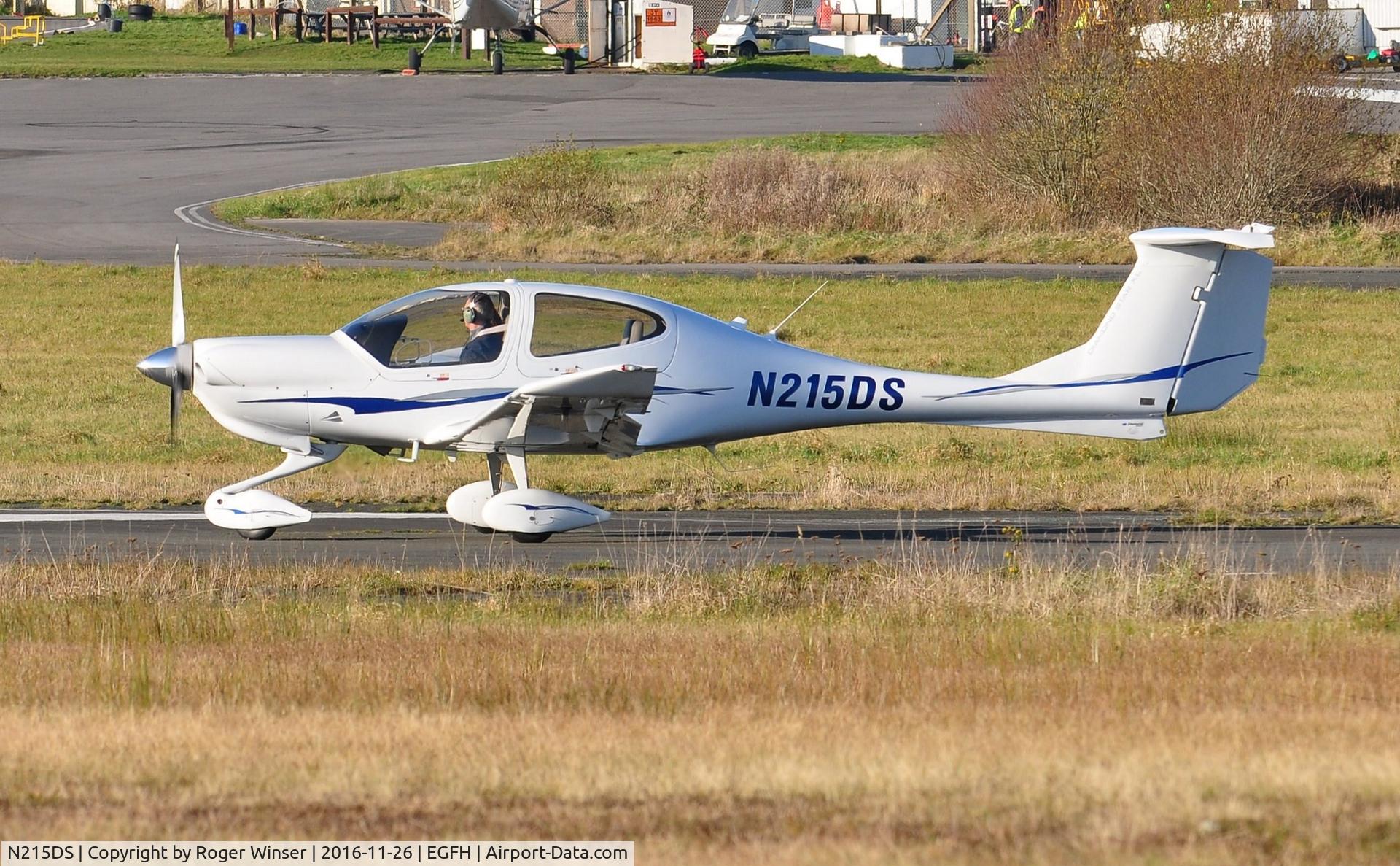 N215DS, 2007 Diamond DA-40 Diamond Star C/N 40.829, Visiting DA-40.