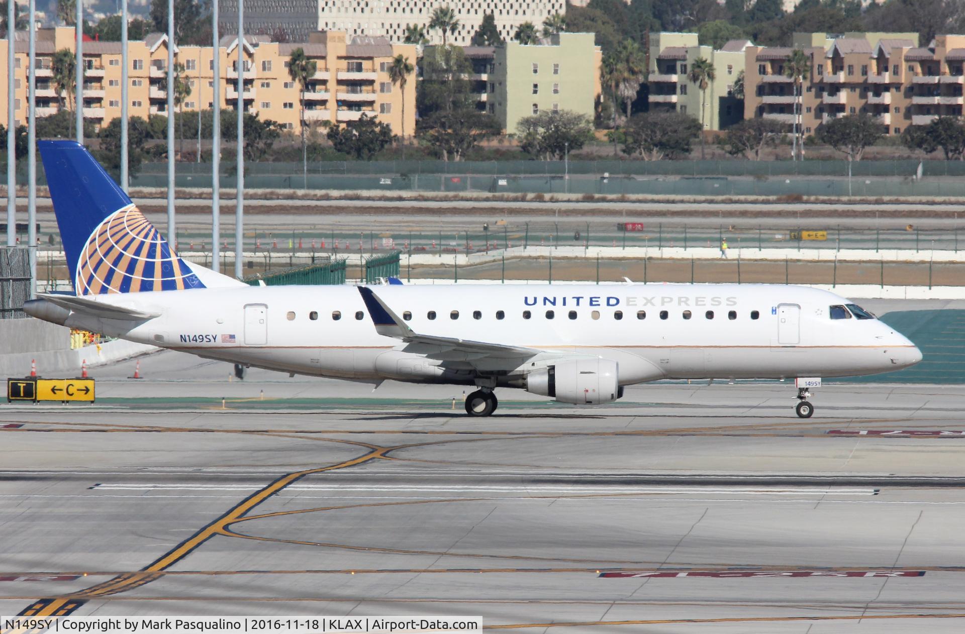 N149SY, 2015 Embraer 175LR (ERJ-170-200LR) C/N 17000495, ERJ 170-200 LR