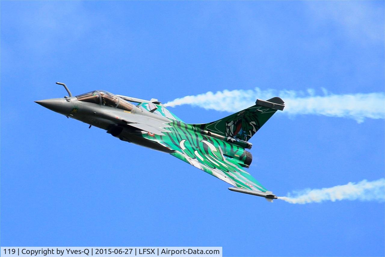 119, 2010 Dassault Rafale C C/N 119, Dassault Rafale C (113-IX), On display, Luxeuil-St Sauveur Air Base 116 (LFSX) Open day 2015