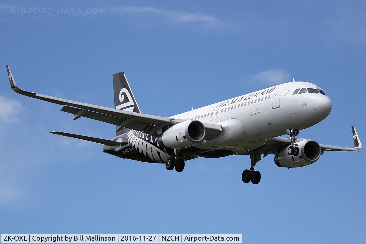 ZK-OXL, 2016 Airbus A320-232 C/N 7086, NZ515 from AKL