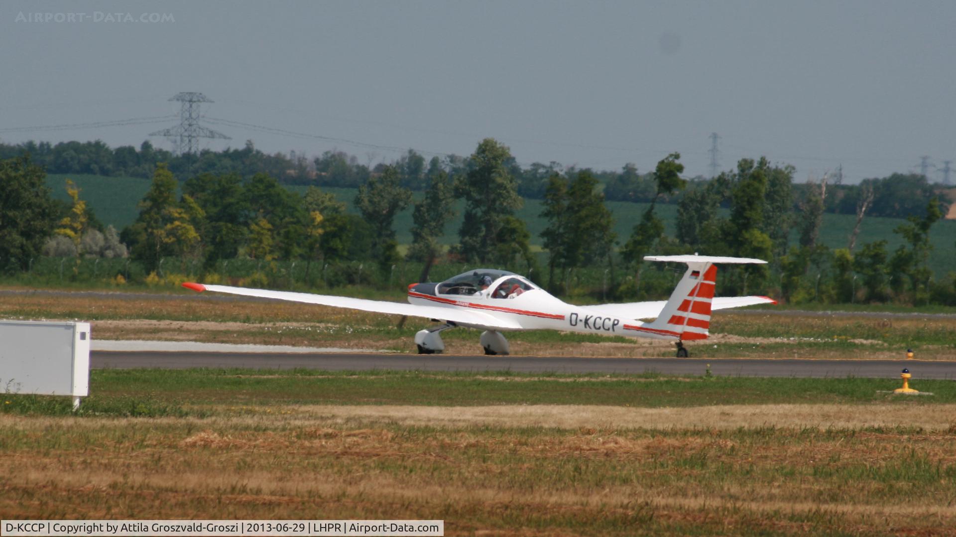 D-KCCP, 1984 Hoffmann H-36 Dimona C/N 3521, Györ-Pér Airport, Hungary