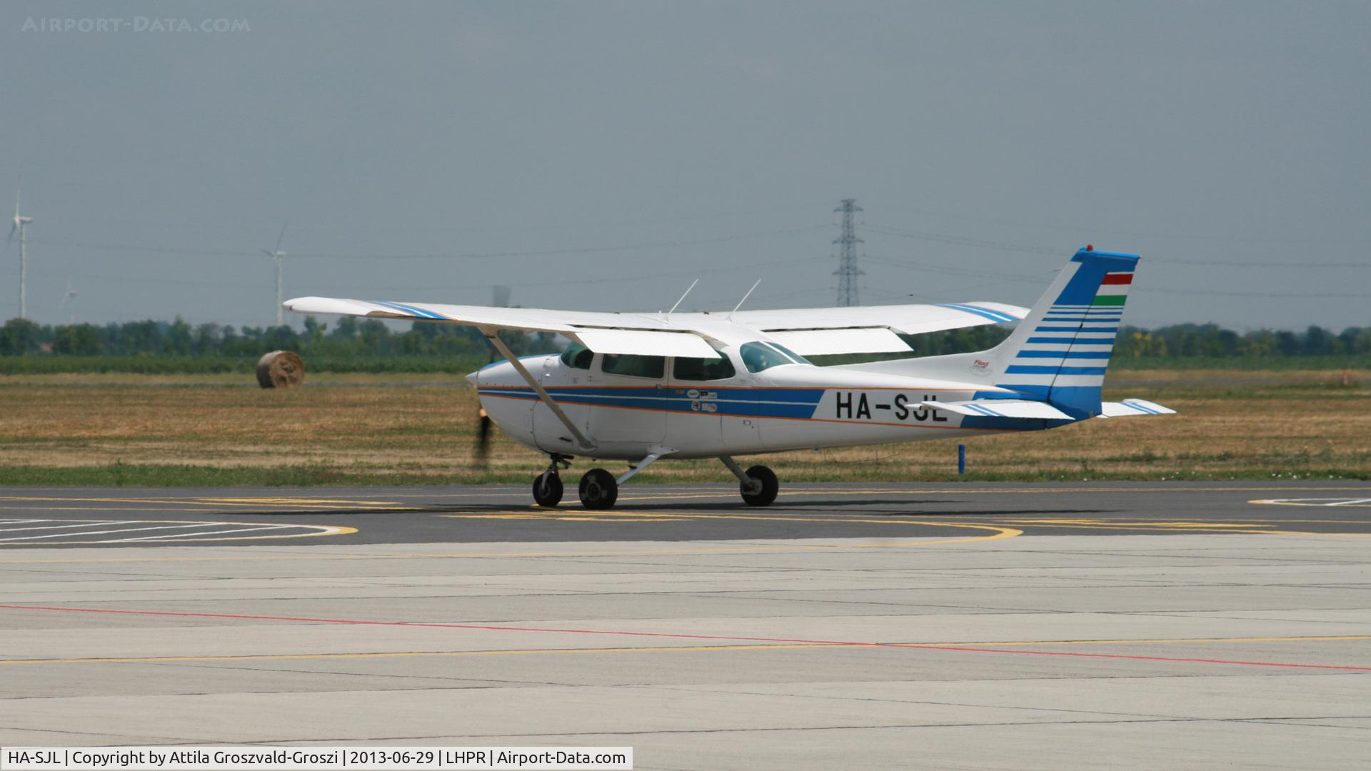 HA-SJL, 1975 Cessna 172M C/N 17265068, Györ-Pér Airport, Hungary