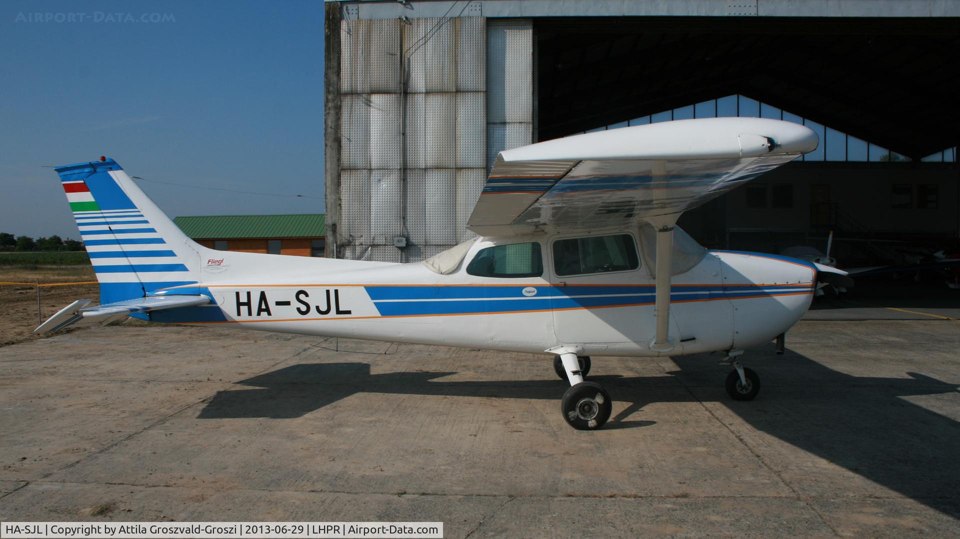 HA-SJL, 1975 Cessna 172M C/N 17265068, Györ-Pér Airport, Hungary