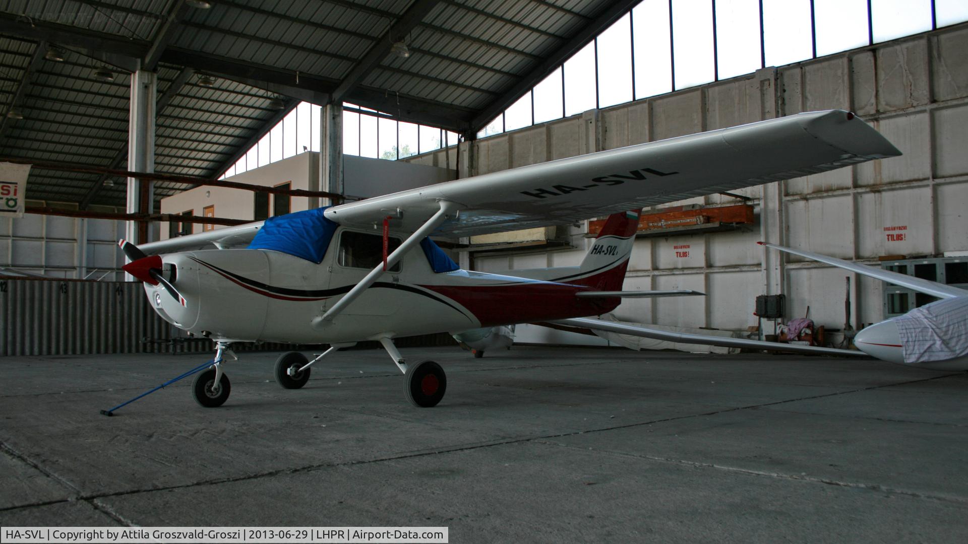 HA-SVL, 1976 Cessna 150M C/N 15077990, Györ-Pér Airport, Hungary