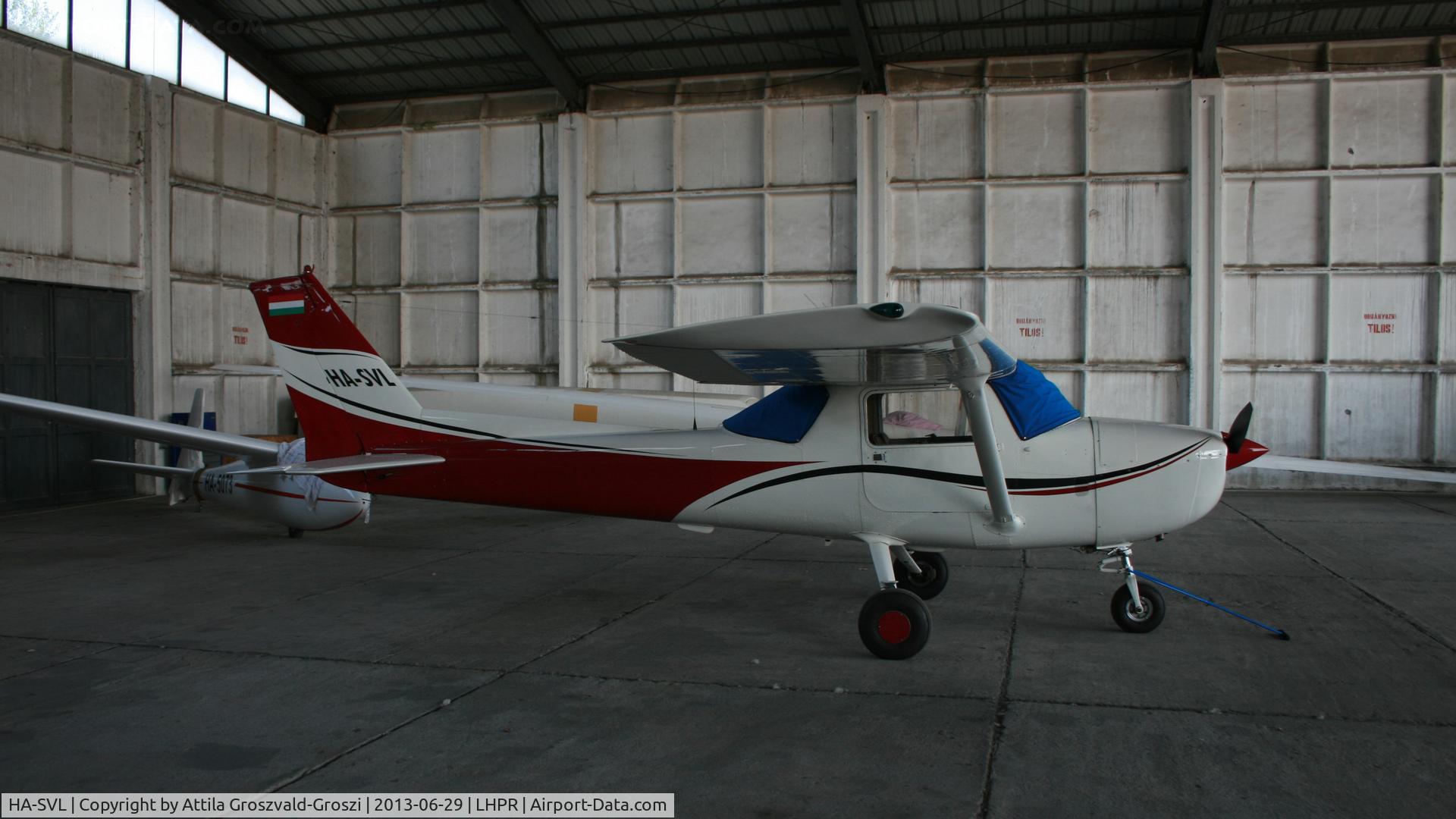 HA-SVL, 1976 Cessna 150M C/N 15077990, Györ-Pér Airport, Hungary