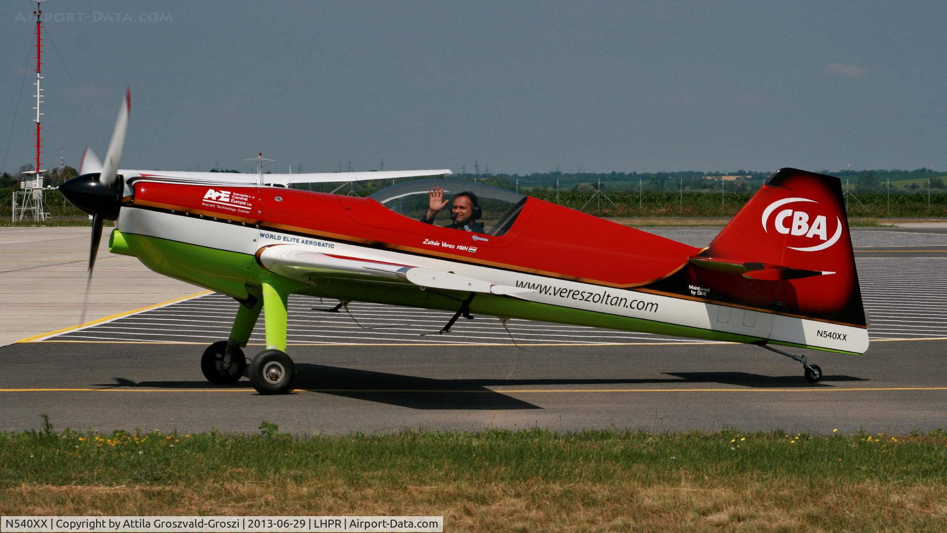 N540XX, 2008 MX Aircraft MXS C/N 6, Györ-Pér Airport, Hungary