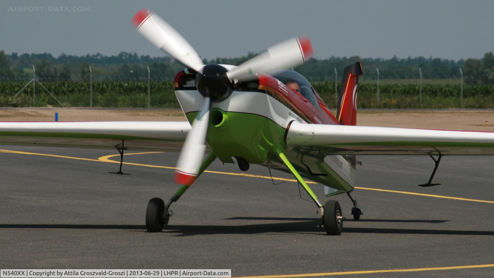 N540XX, 2008 MX Aircraft MXS C/N 6, Györ-Pér Airport, Hungary
