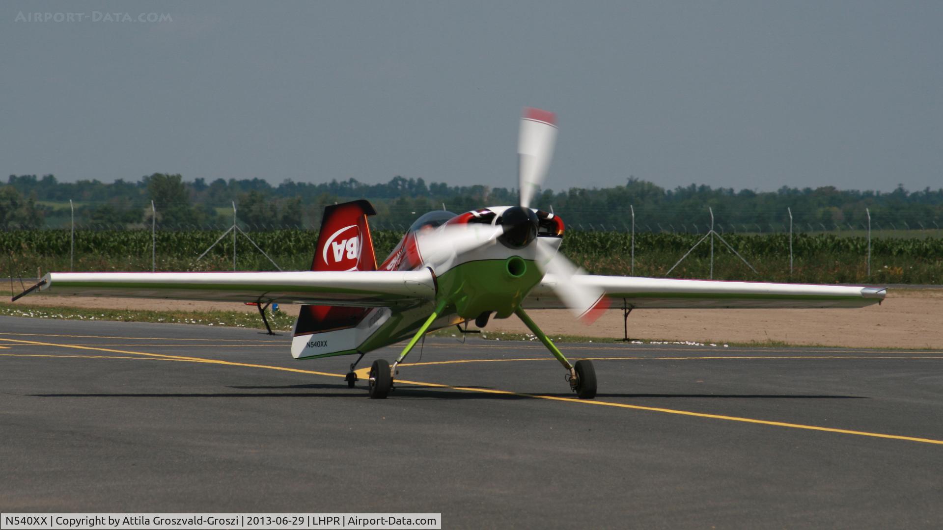 N540XX, 2008 MX Aircraft MXS C/N 6, Györ-Pér Airport, Hungary