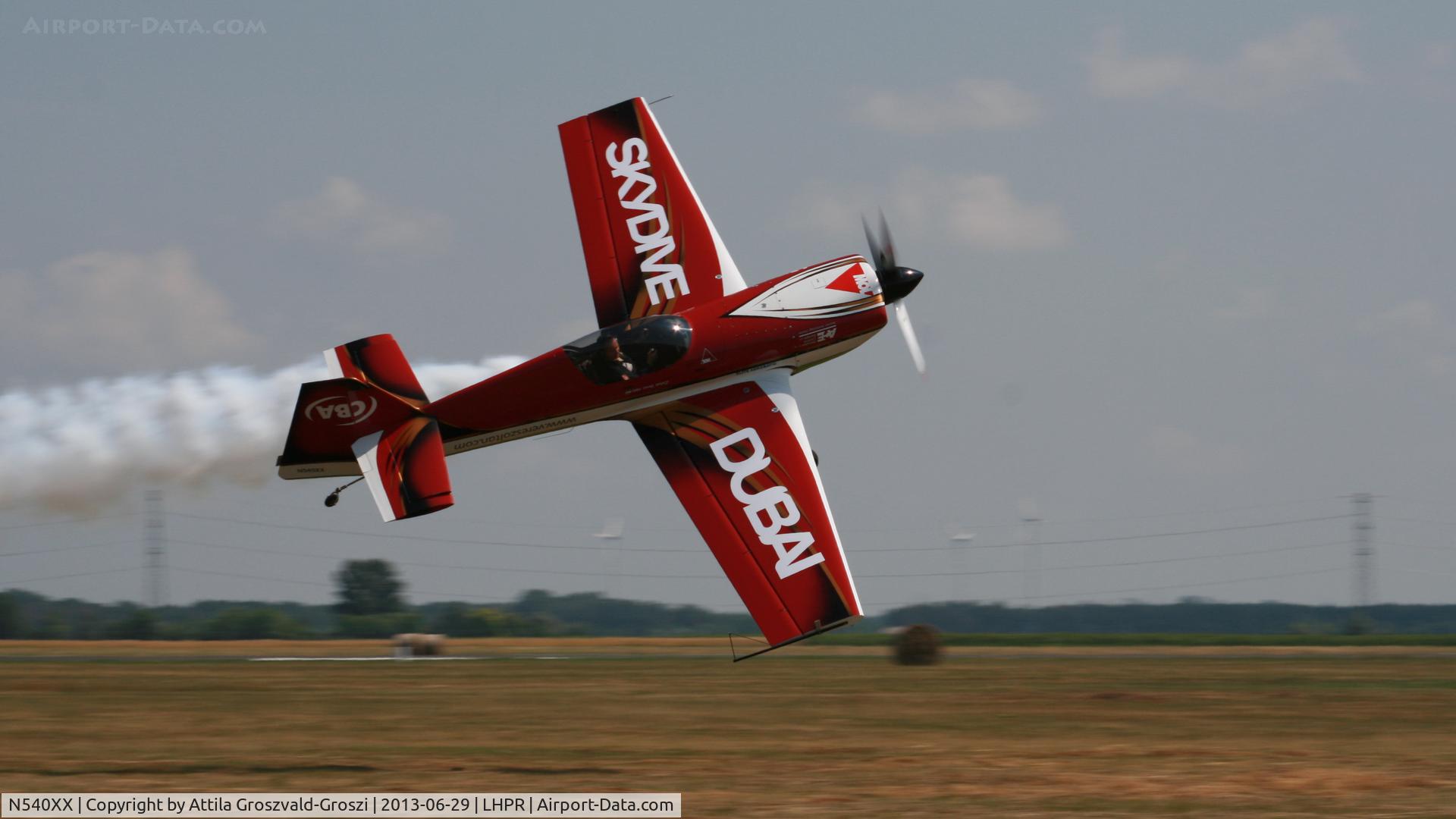 N540XX, 2008 MX Aircraft MXS C/N 6, Györ-Pér Airport, Hungary