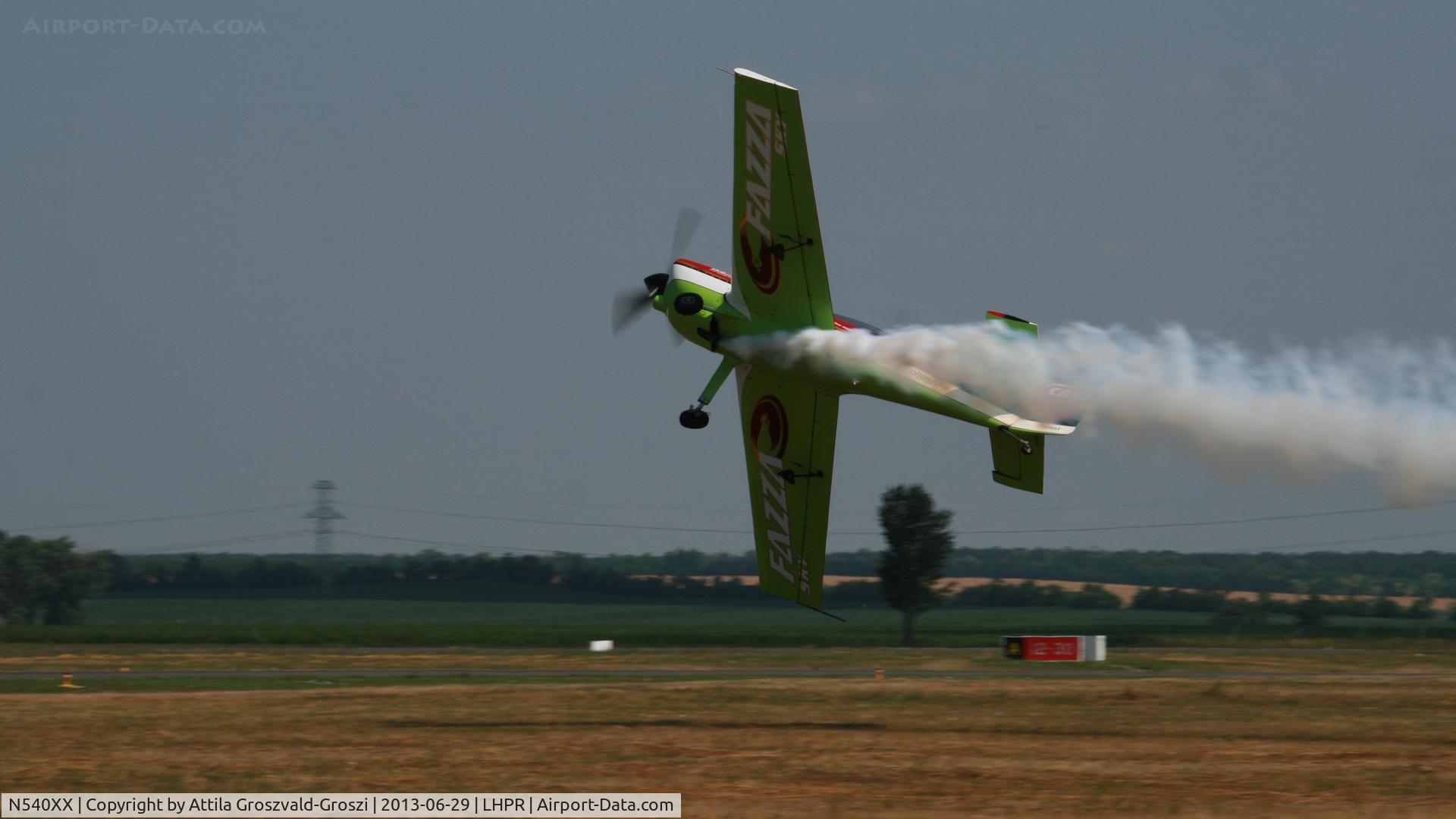 N540XX, 2008 MX Aircraft MXS C/N 6, Györ-Pér Airport, Hungary