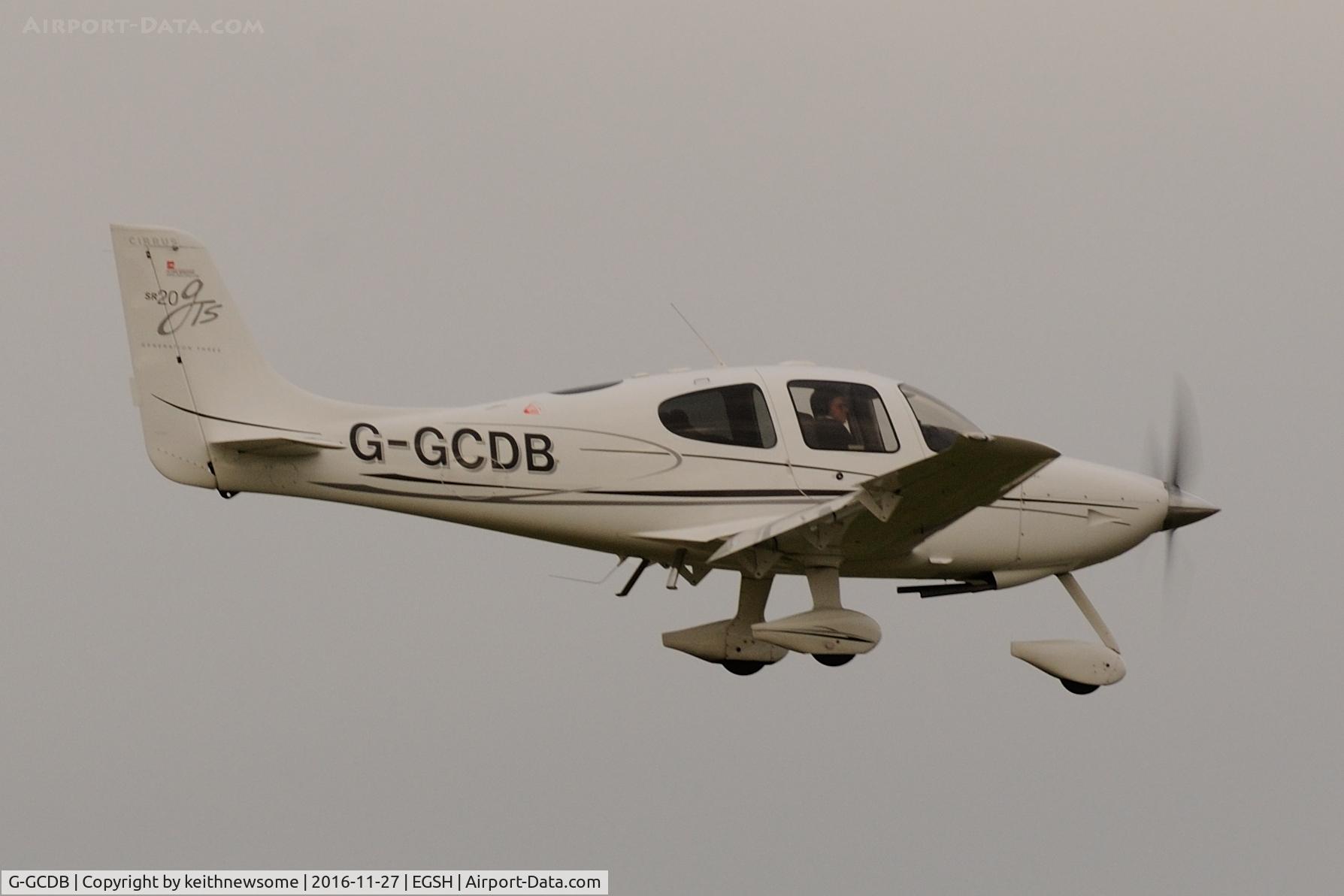 G-GCDB, 2009 Cirrus SR20 GTS C/N 1967, Nice Visitor.