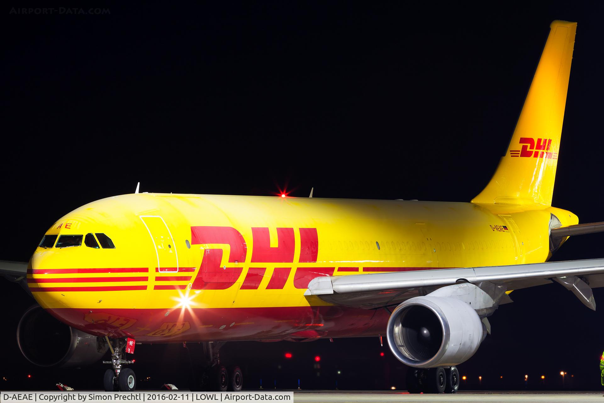 D-AEAE, 1995 Airbus A300B4-622R(F) C/N 753, D-AEAE @ Linz Airport