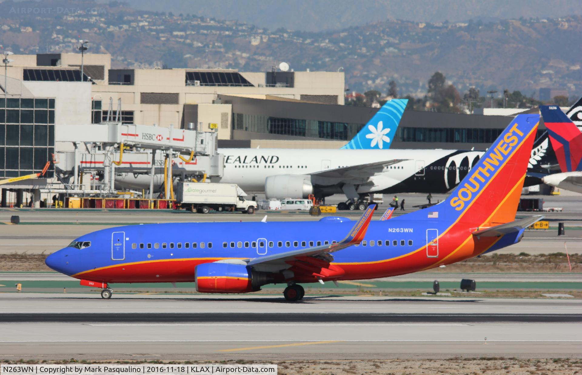 N263WN, 2007 Boeing 737-7H4 C/N 32520, Boeing 737-700
