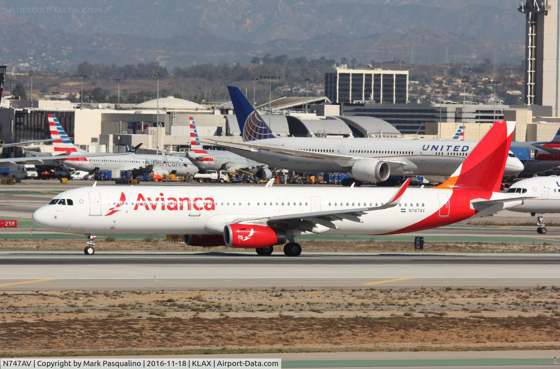 N747AV, 2015 Airbus A321-231 C/N 6861, Airbus A321