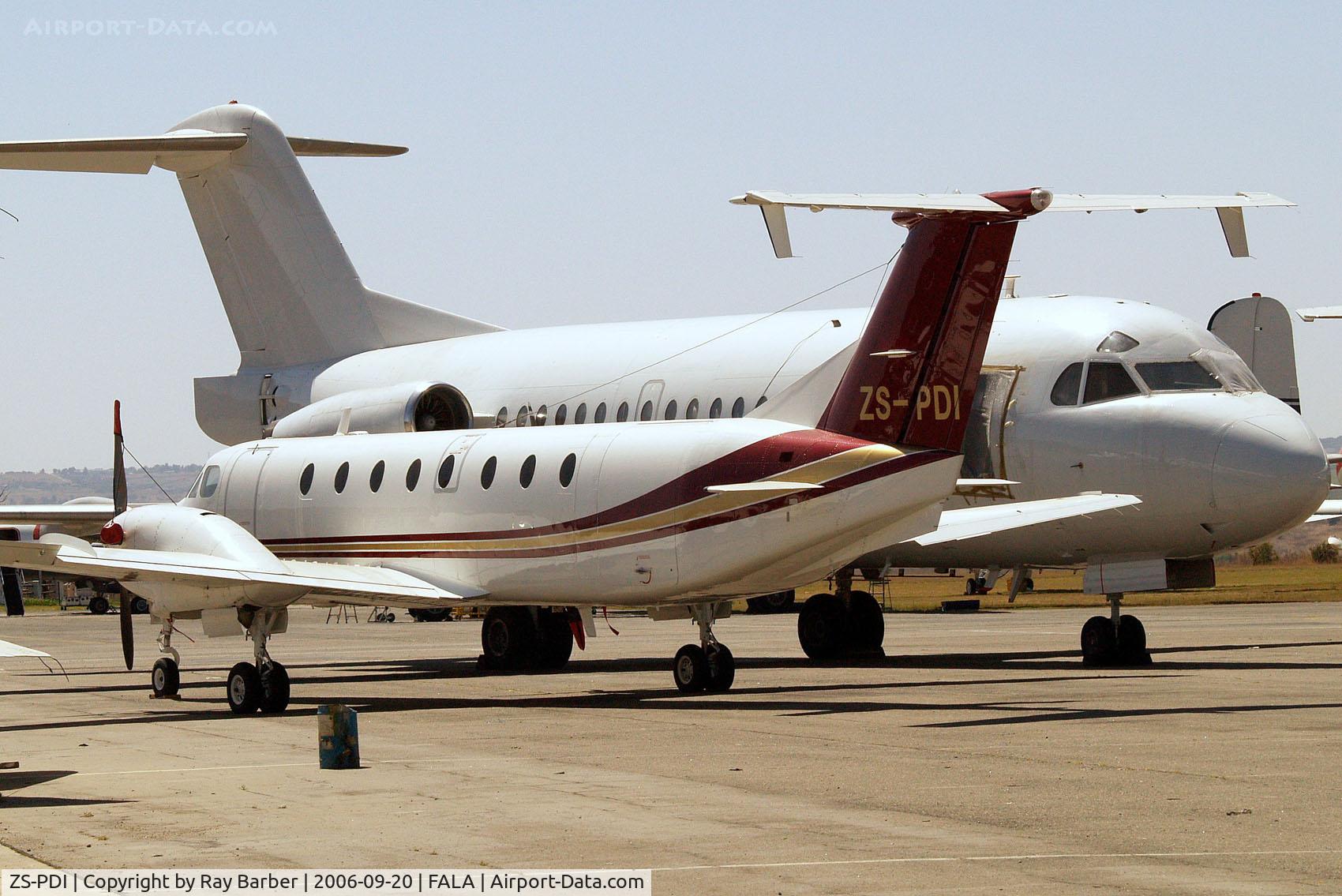 ZS-PDI, 1989 Beech 1900C C/N UC-63, ZS-PDI   Beech 1900C-1 [UC-63] (Aircraft Africa Contracts) Lanseria~ZS 20/09/2006