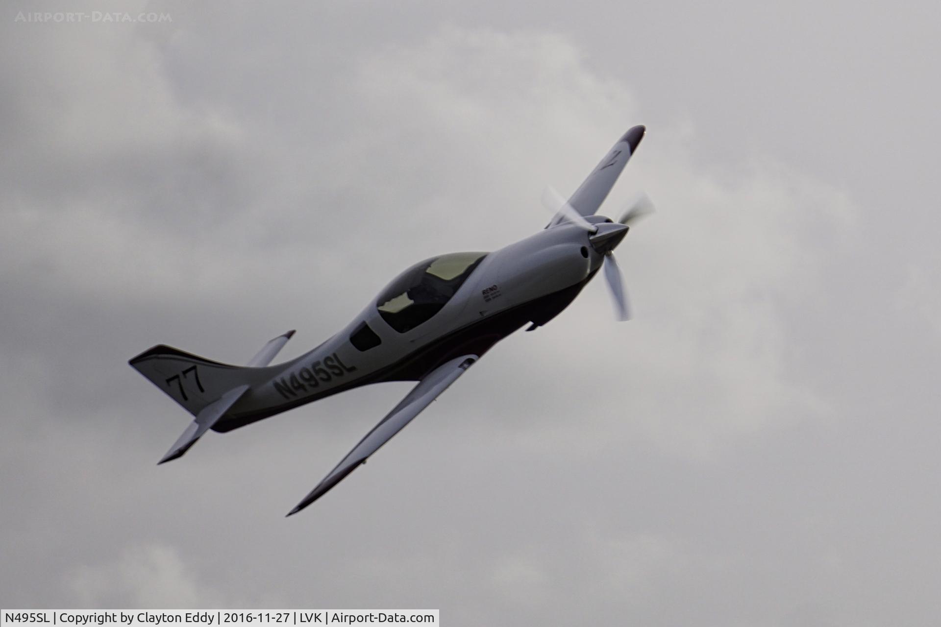 N495SL, 2004 Lancair Legacy 2000 C/N L2K-167, Livermore Airport 2016