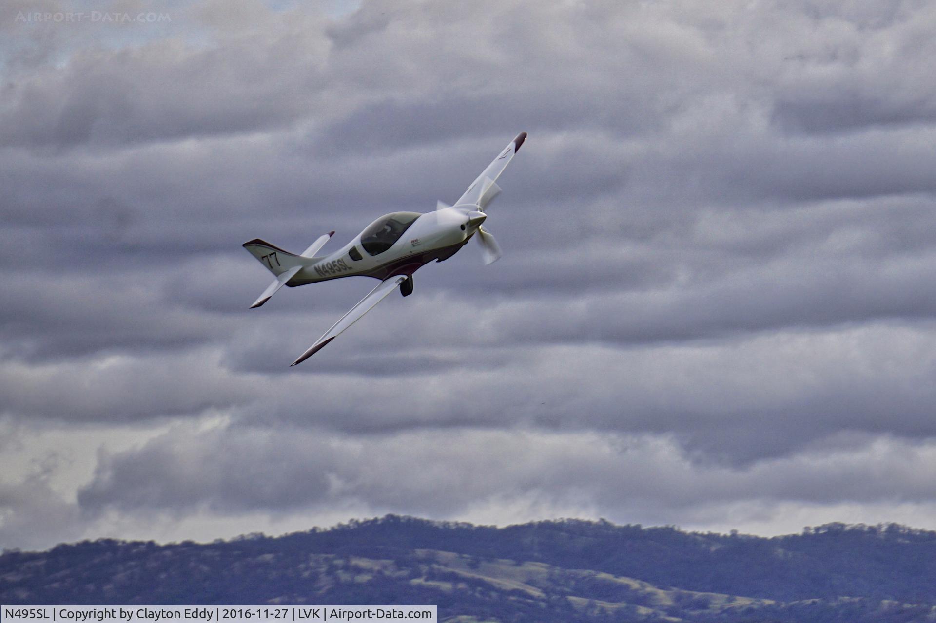 N495SL, 2004 Lancair Legacy 2000 C/N L2K-167, Livermore Airport 2016