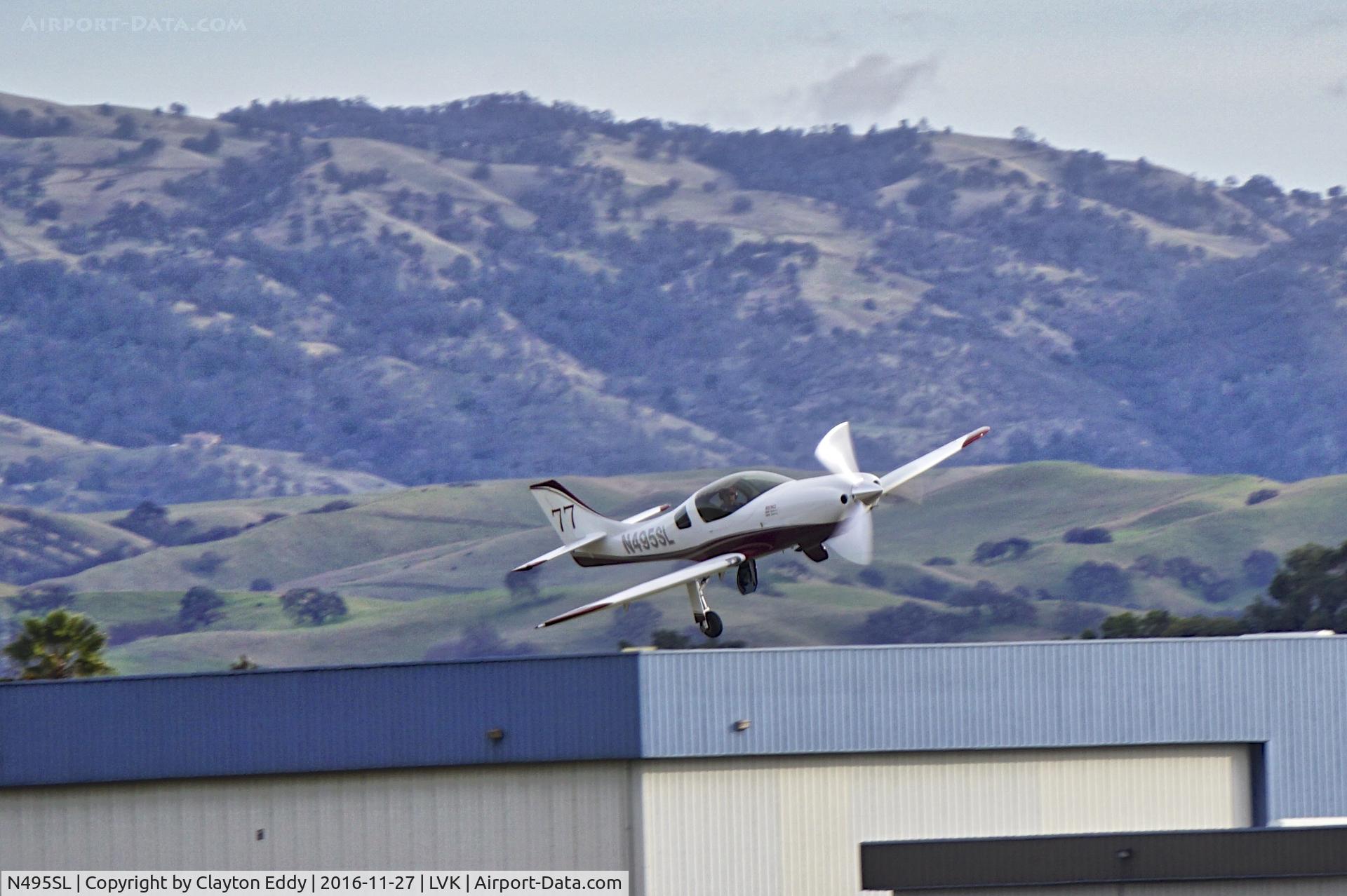 N495SL, 2004 Lancair Legacy 2000 C/N L2K-167, Livermore Airport 2016
