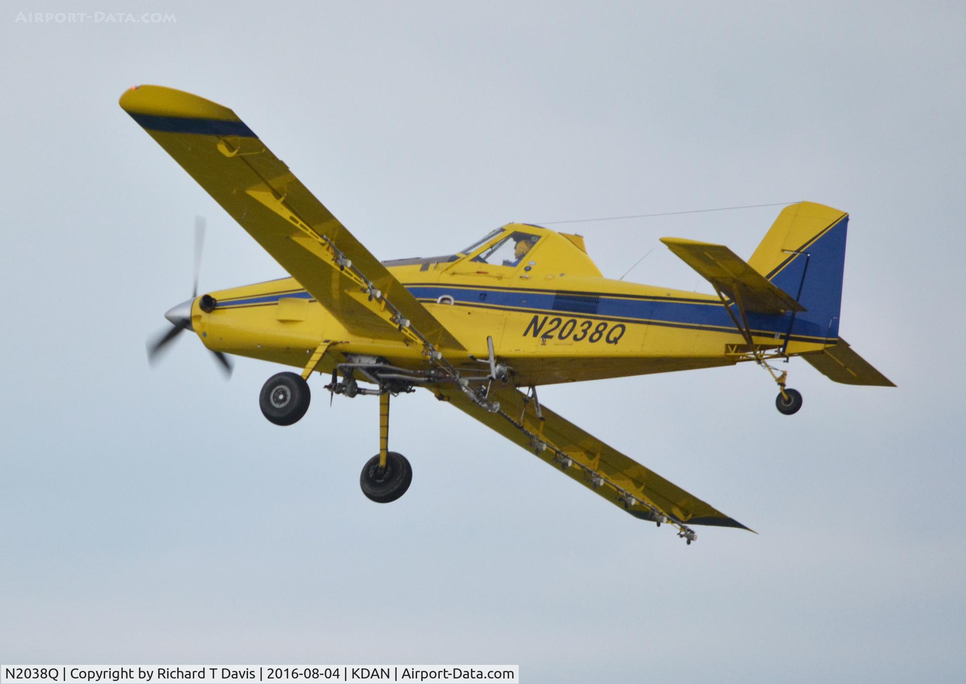 N2038Q, 2013 Air Tractor AT-502B C/N 502B-2878, Air Tractor in Danville Va.